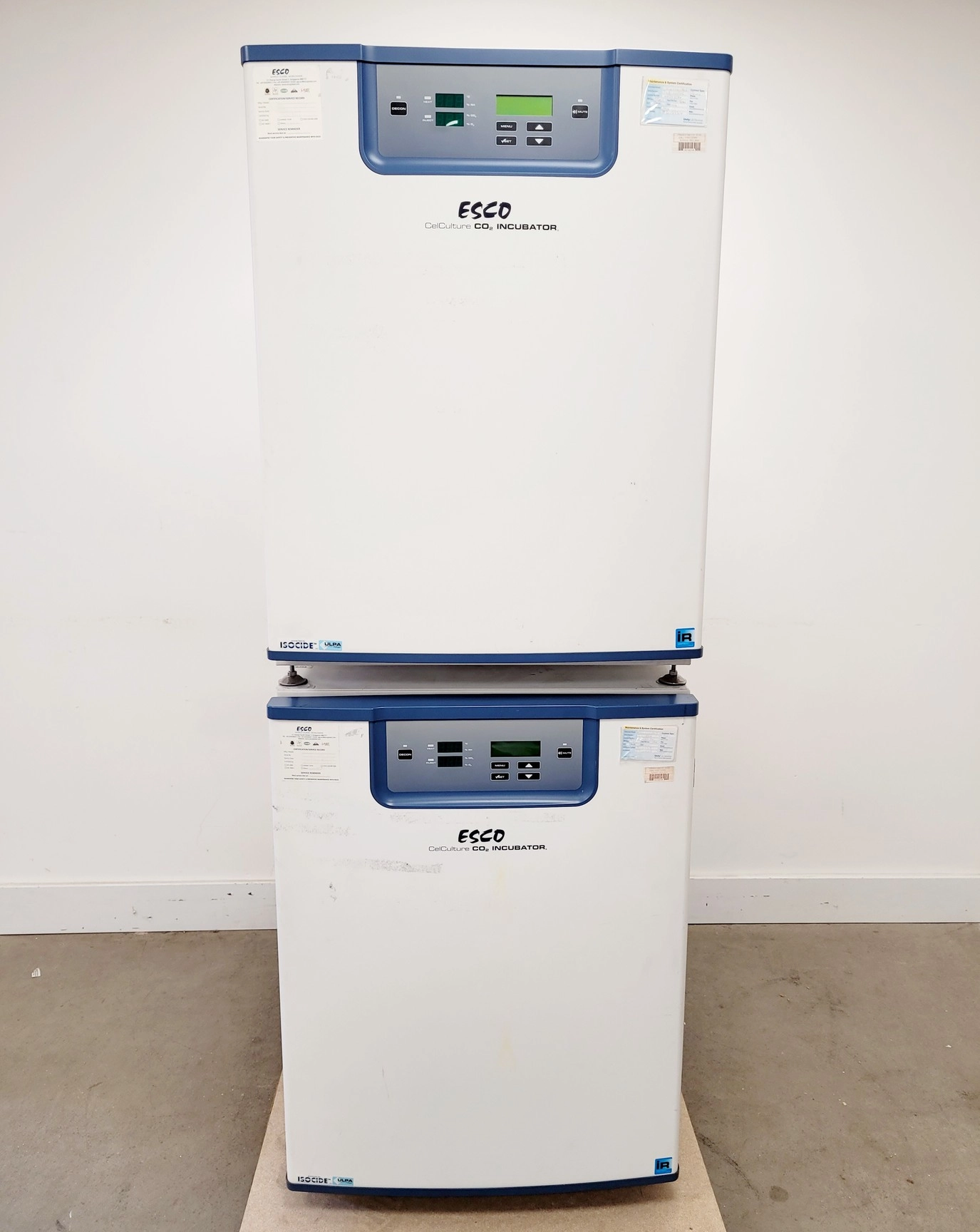 Esco CCL-170B-8 Cell Culture CO2 Incubator Double Stack Lab