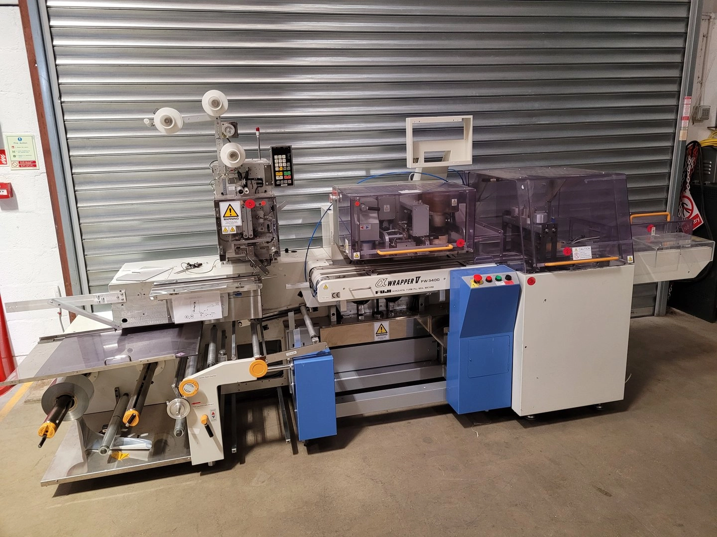 Fuji Wrapper V FW3400 Horizontal Form-Fill-Seal Machine