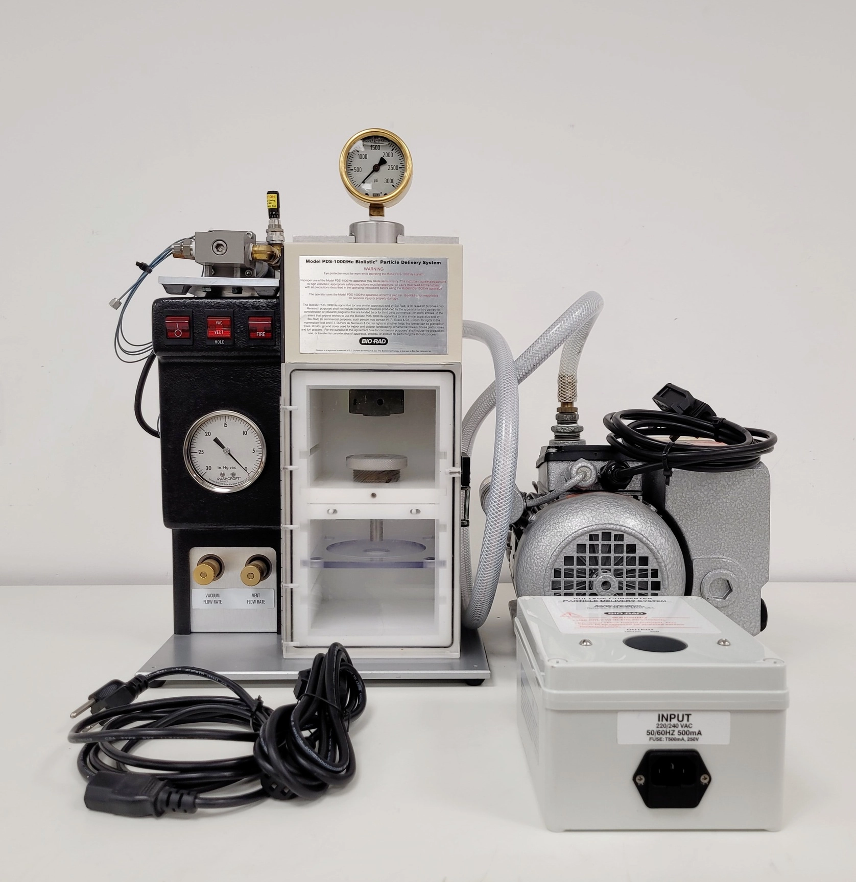 Bio-Rad PDS-1000/He Biolistic Particle Delivery System Lab