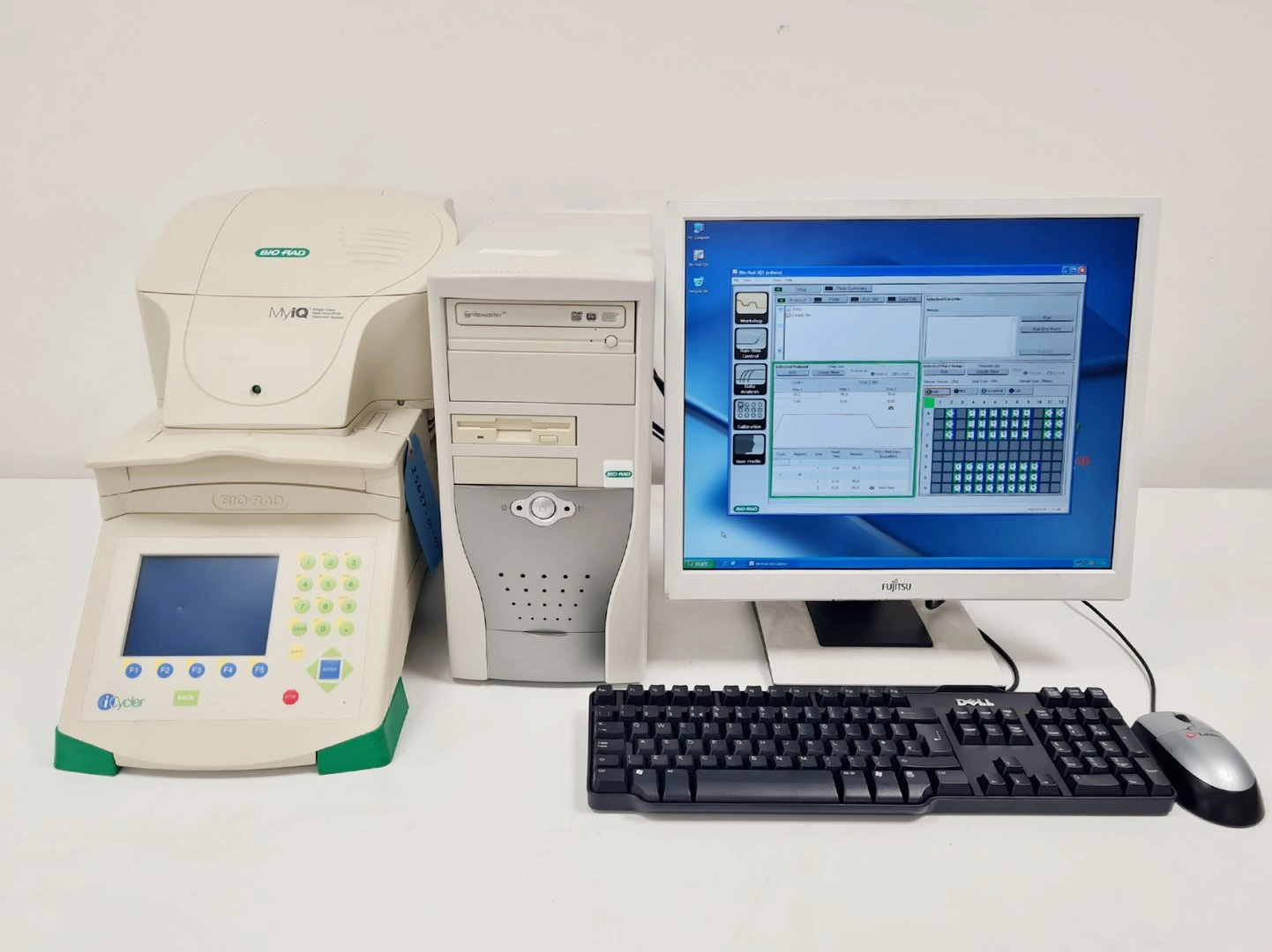 Bio-Rad MyIQ Single Colour Real-Time PCR Detection System iCycler &amp; SoftwareLab