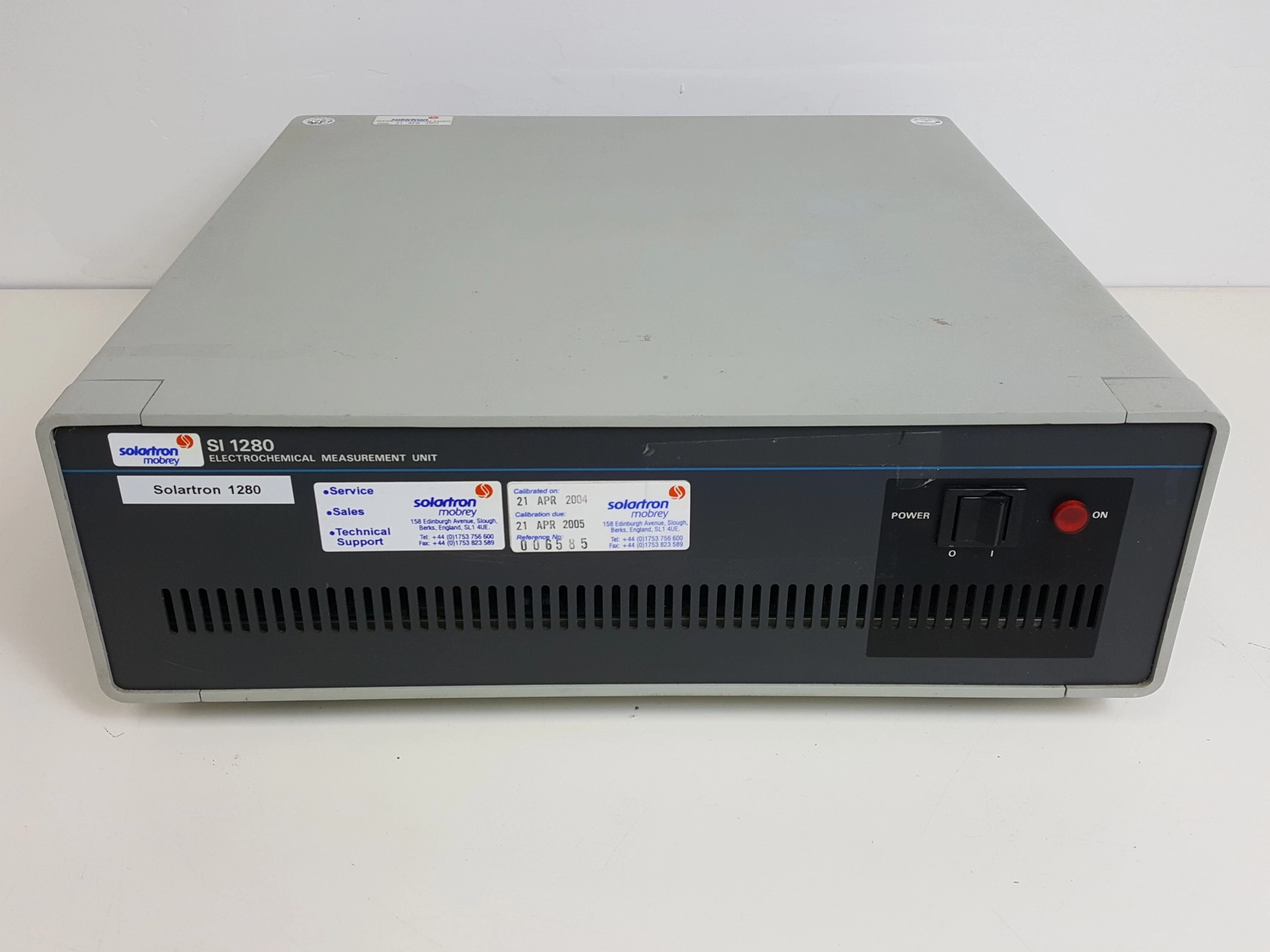 Solartron SI 1280 Electrochemical Measurement Unit  Model - 1280A Lab