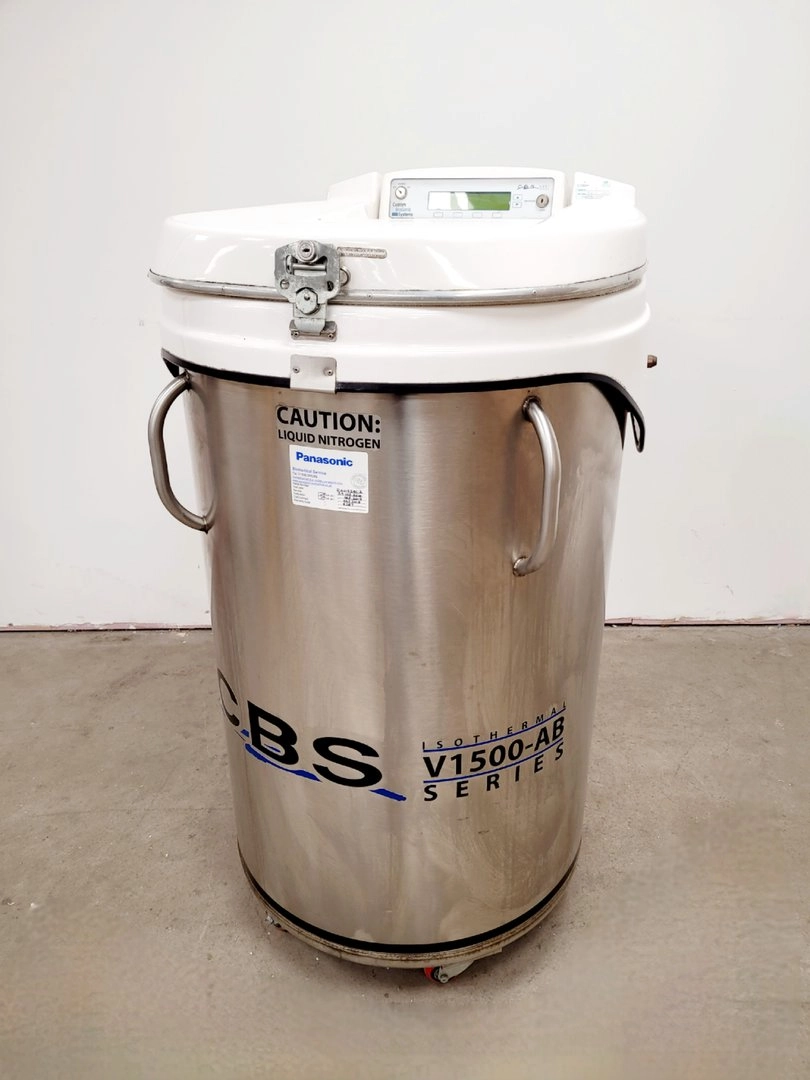 CBS Isothermal V1500-AB Series Liquid Nitrogen Tank with 2301 Series Ctrl Lab