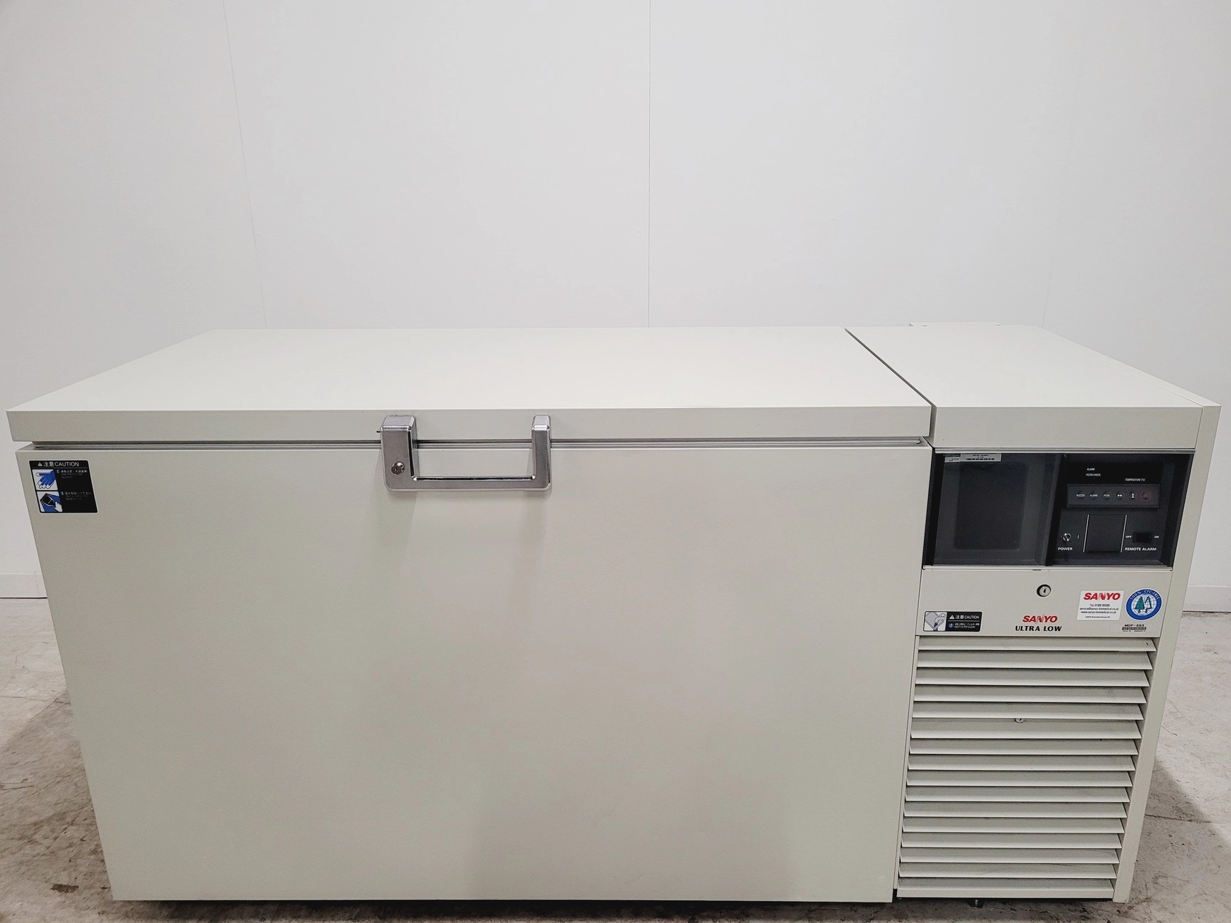 Sanyo MDF-593 Ultra Low Temperature Chest Freezer ULT 487 Litres Lab