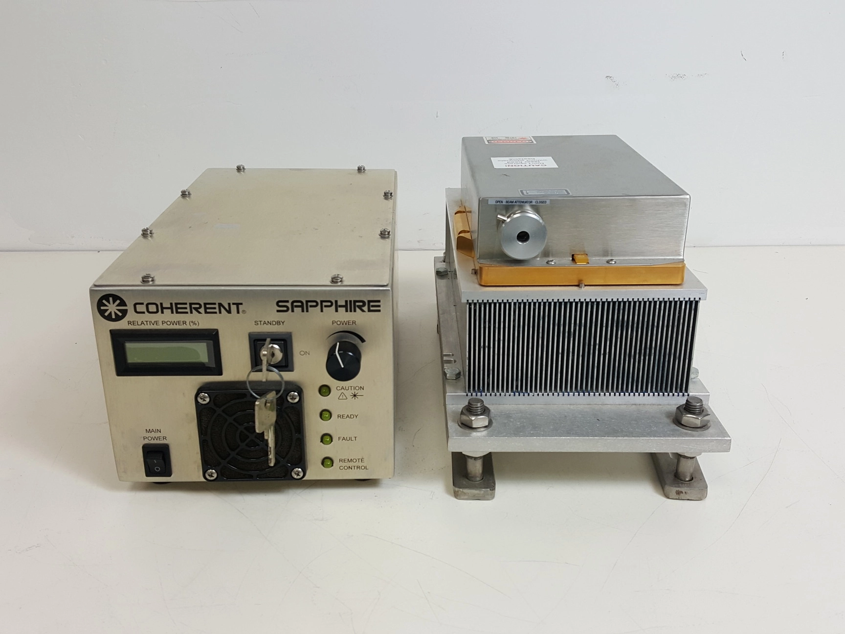 Coherent Sapphire 488-200 CDRH Laser with CDRH HP Controller Lab