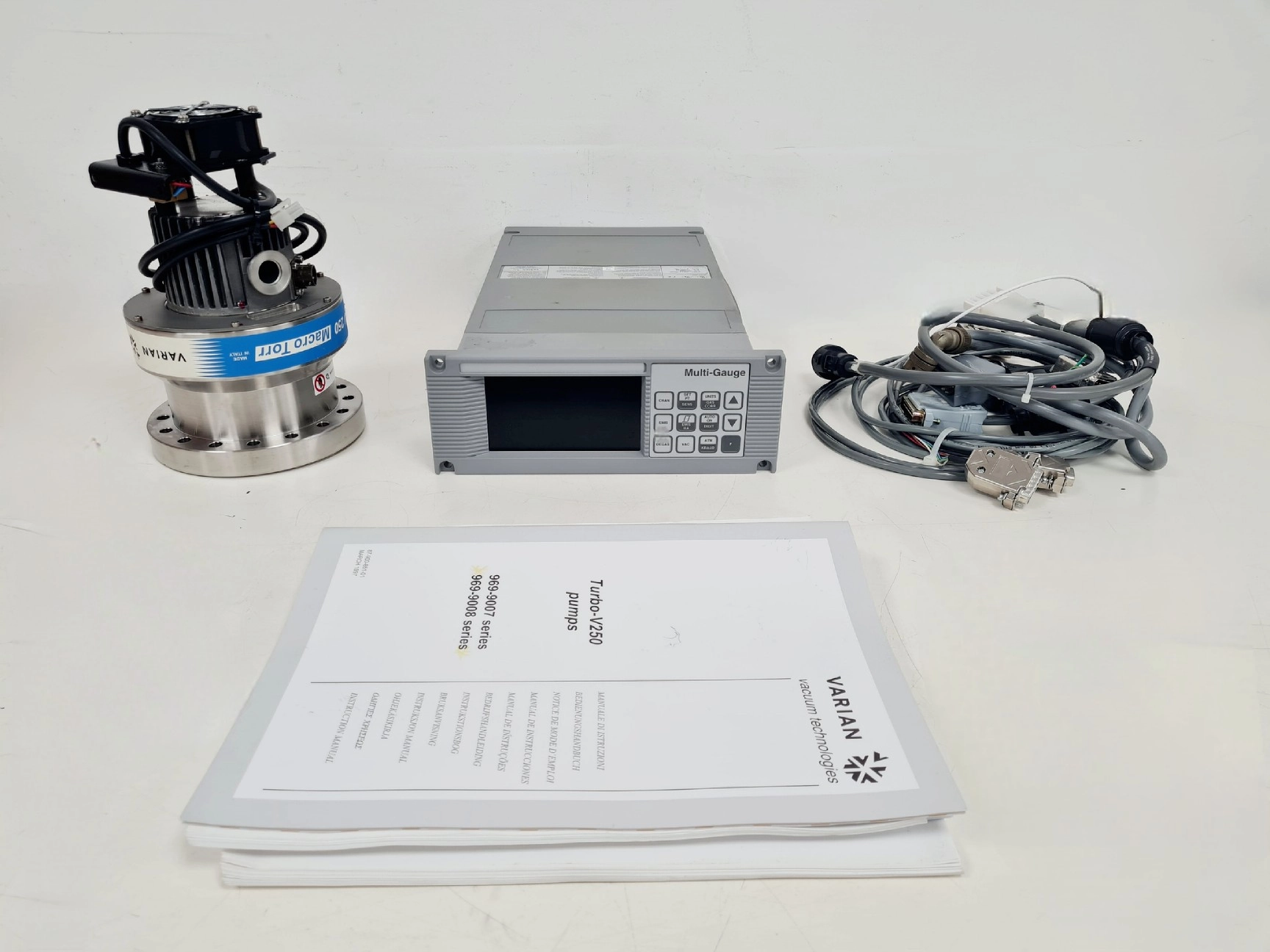 Varian Turbo-V 250 Macro Torr Pump System Lab