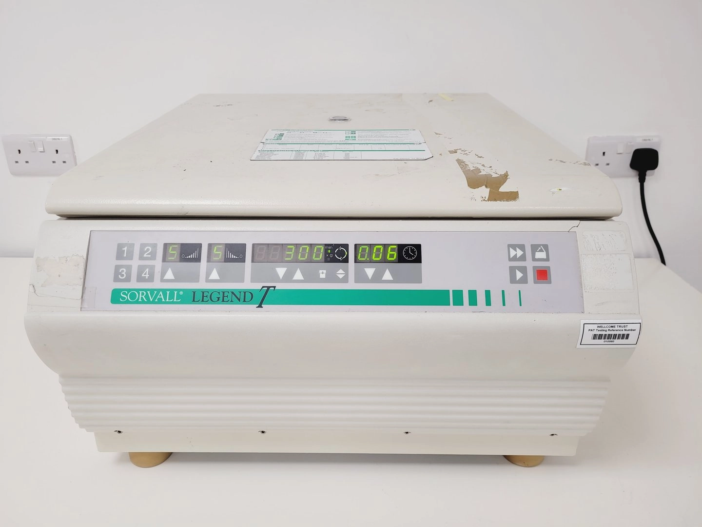 Sorvall Legend T Benchtop Centrifuge with 4600rpm Rotor Lab