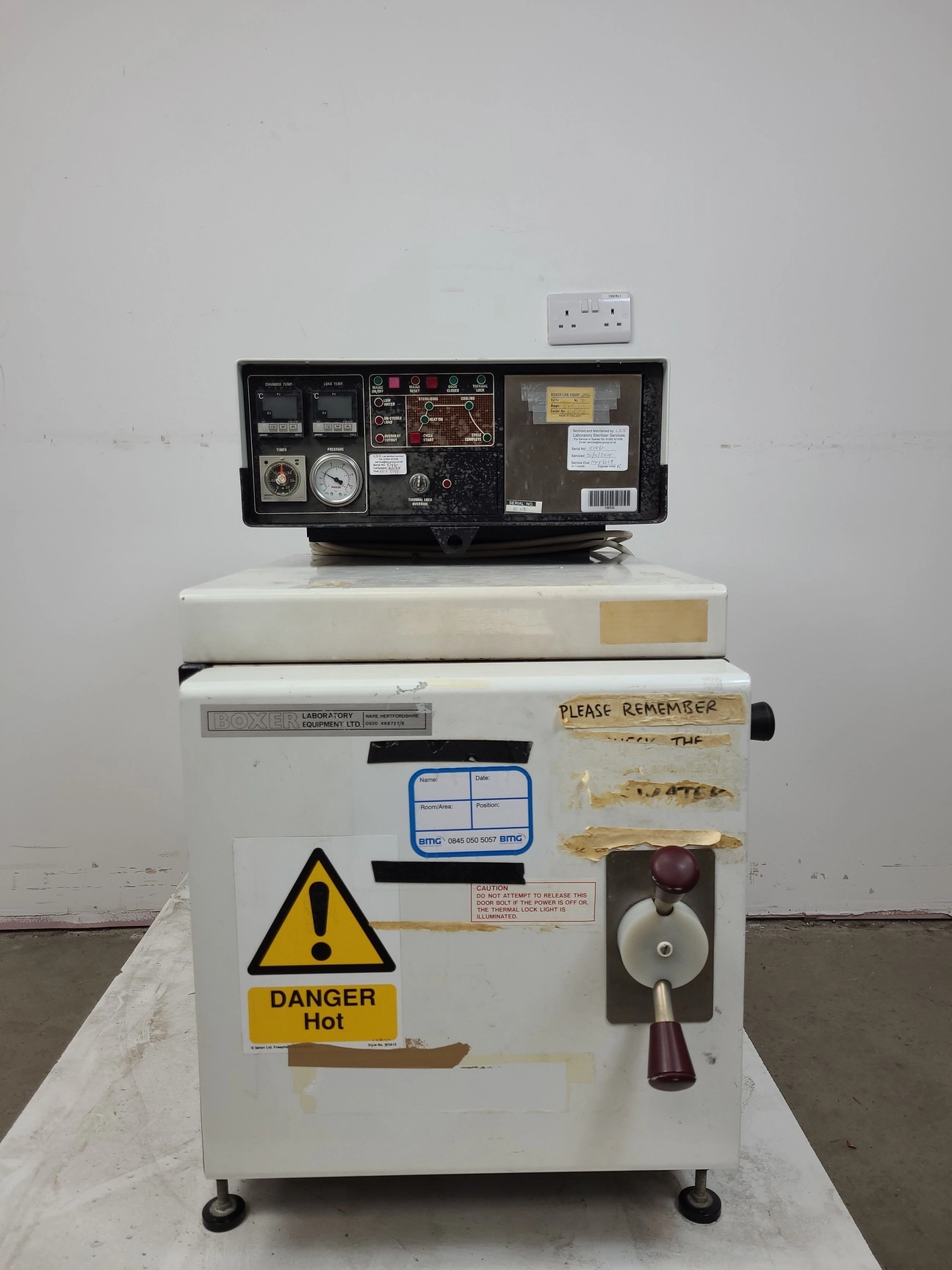 Boxer Autoclave Lab Spares/Repairs