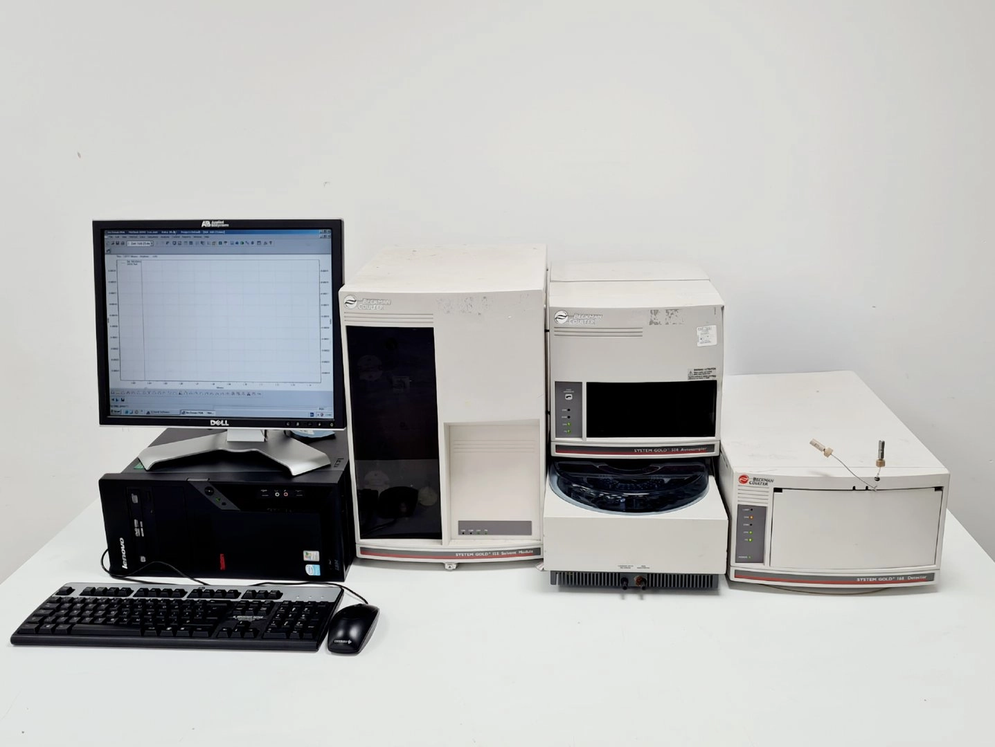 Beckman Coulter GOLD HPLC System, 125, 508, 168 w/ PC 32 Karat Software