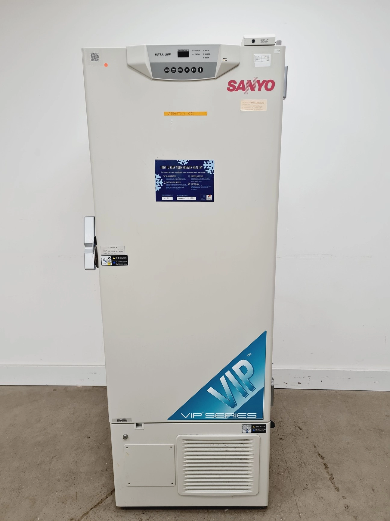 Sanyo VIP Series MDF-U33V Ultra Low Temperature Freezer Lab