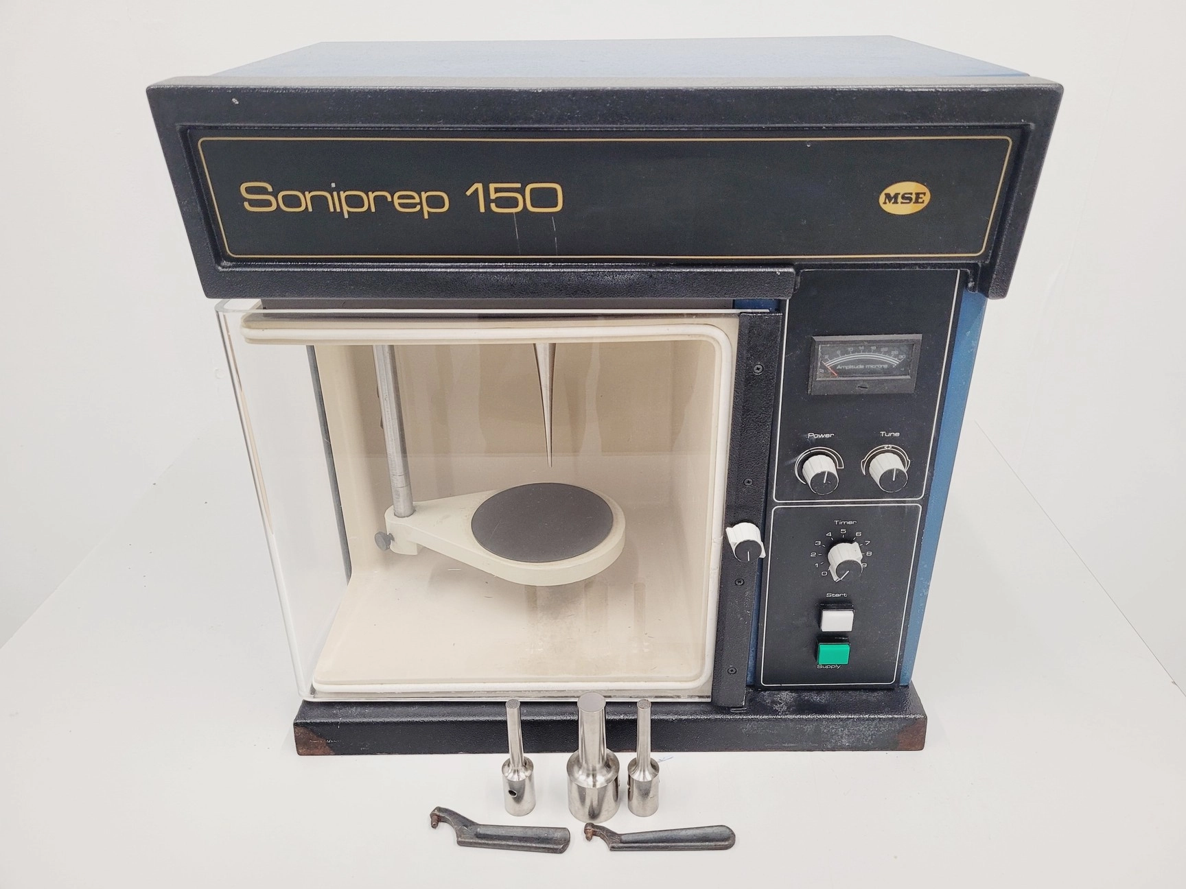 MSE Soniprep 150 Ultrasonic Disintegrator With Titanium Probes Lab