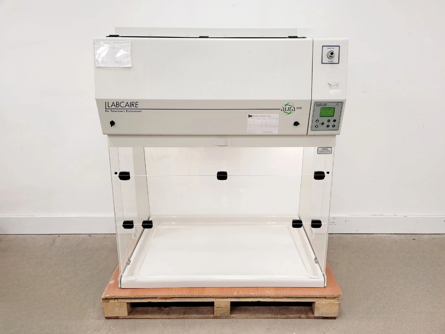 Labcaire Aura550EH Fume Hood Lab Safety Cabinet