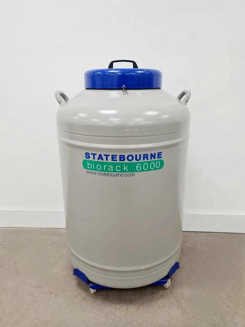 Statebourne Biorack 6000 Liquid Nitrogen Cryogenic Storage Tank/Dewar &amp; Racks