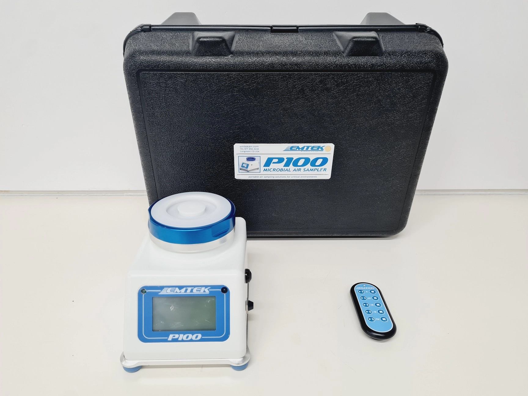 Emtek P100 Microbial Air Sampler Lab