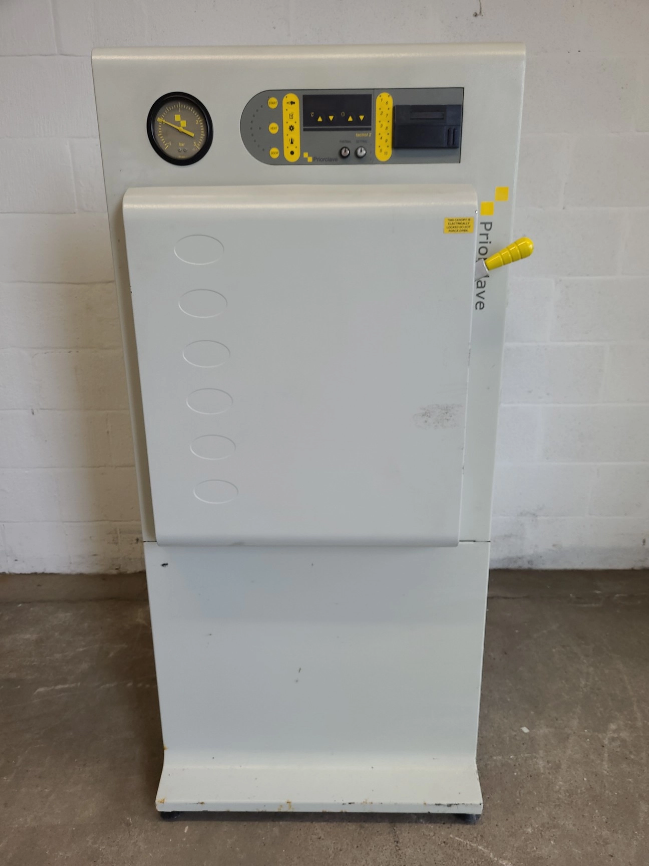 Priorclave Tactrol 2 PS/QCS/EH150 Laboratory Autoclave Lab Spares/Repairs