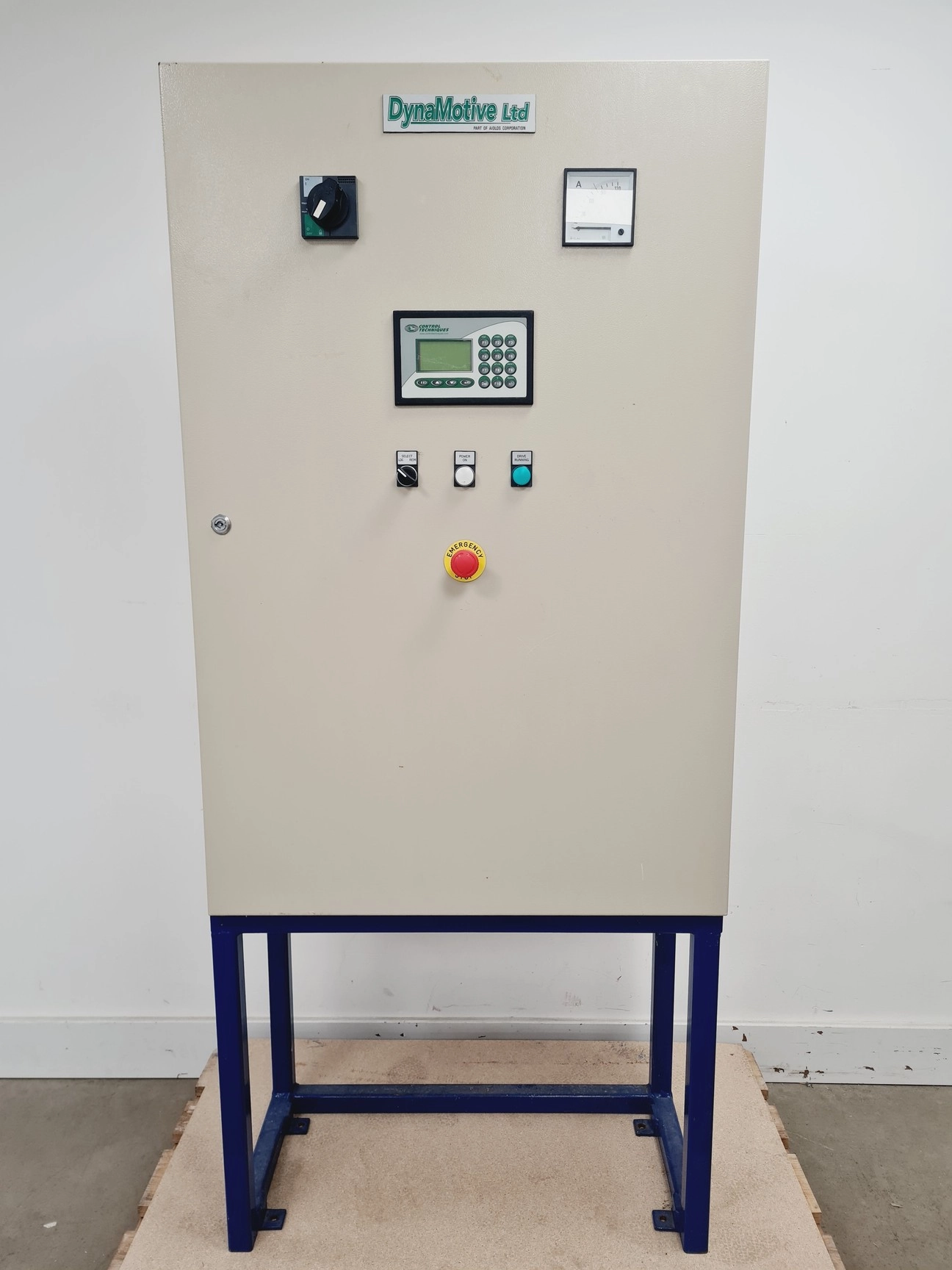 Dynamotive Control Box with Control Techniques Module lab