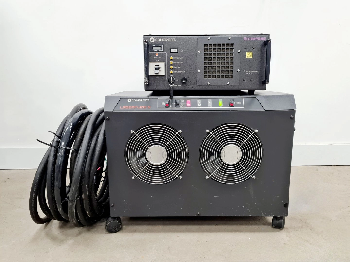 Coherent Enterprise Laser Head &amp; Coherent Laserpure 5 Chiller Lab