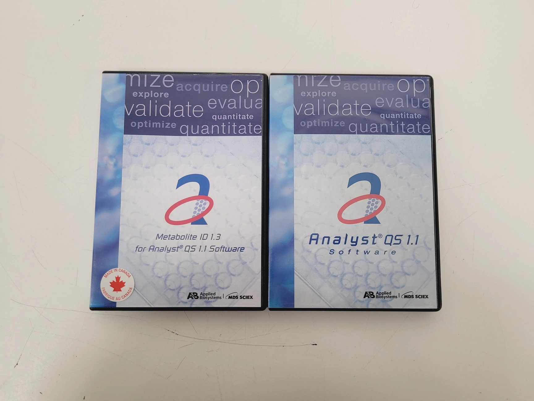 Applied Biosystems MDS SCIEX QStar System Software Analyst&reg; QS Metabolite ID