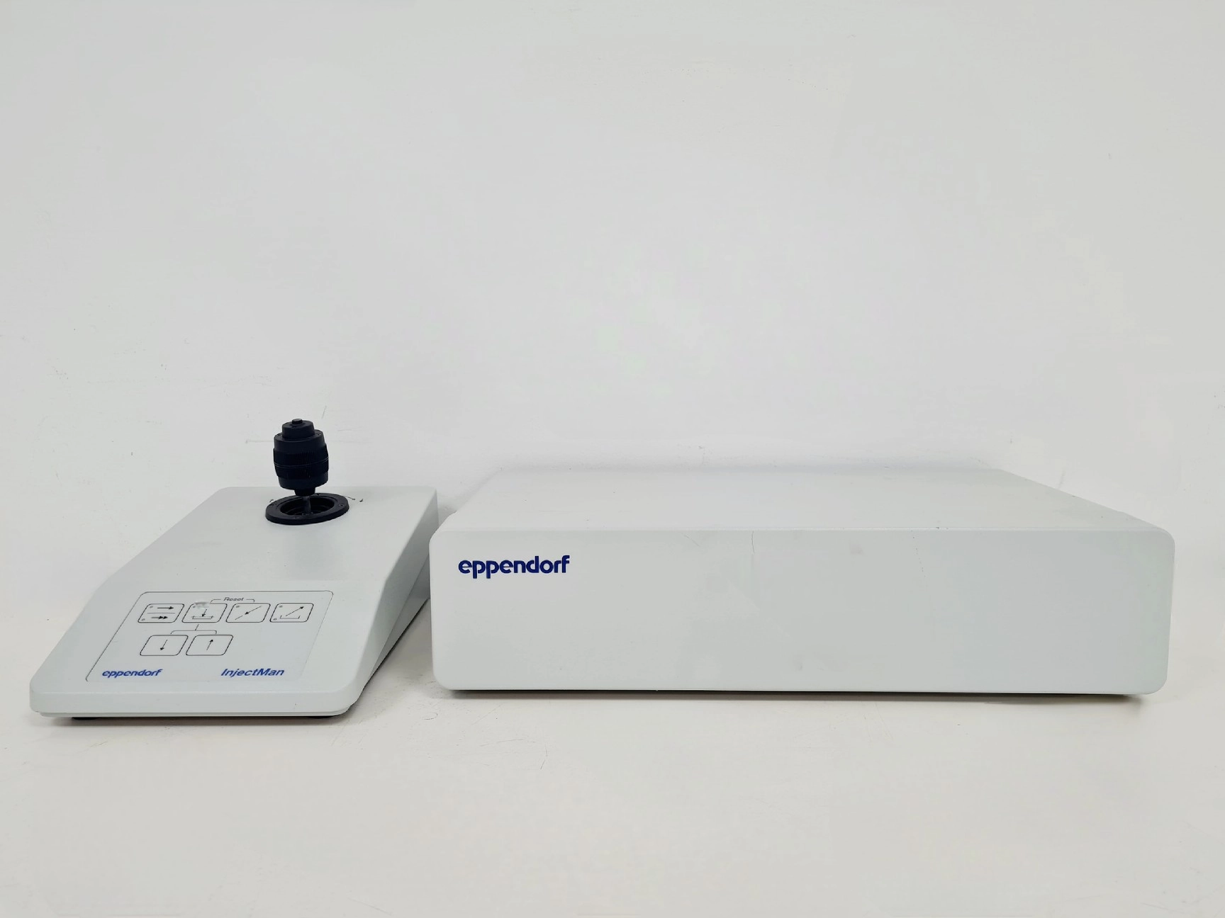 Eppendorf 5171 MicroManipulator + InjectMan Joystick Controller Lab