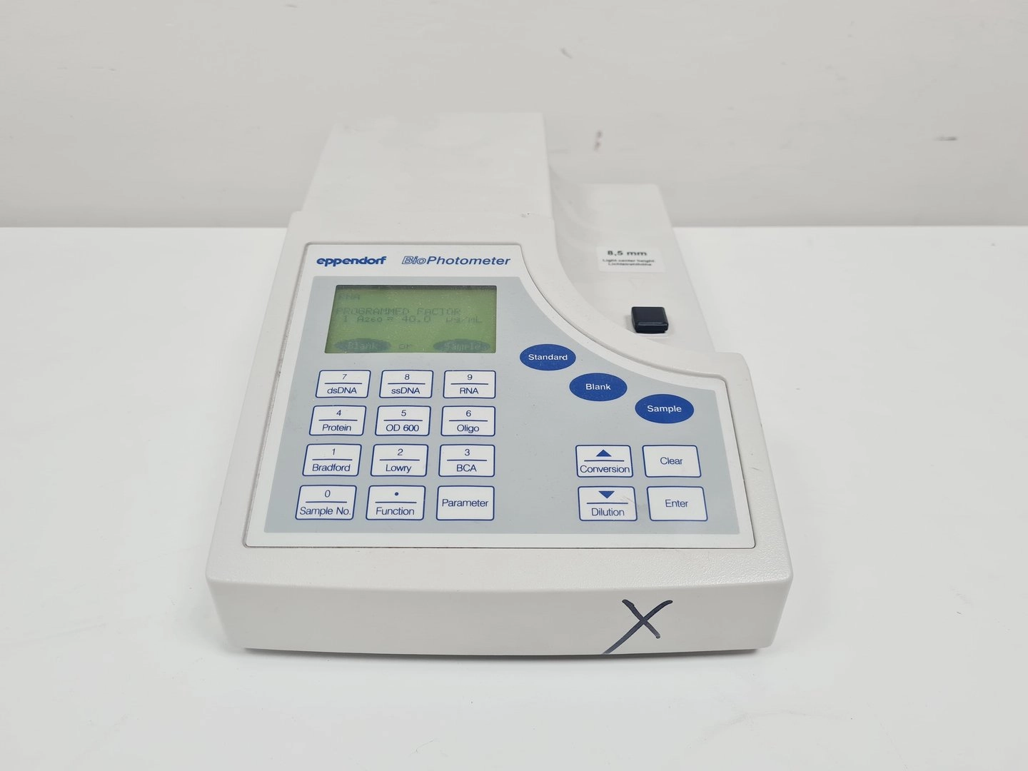 Eppendorf BioPhotometer Model: 6131 Spectrophotometer Lab