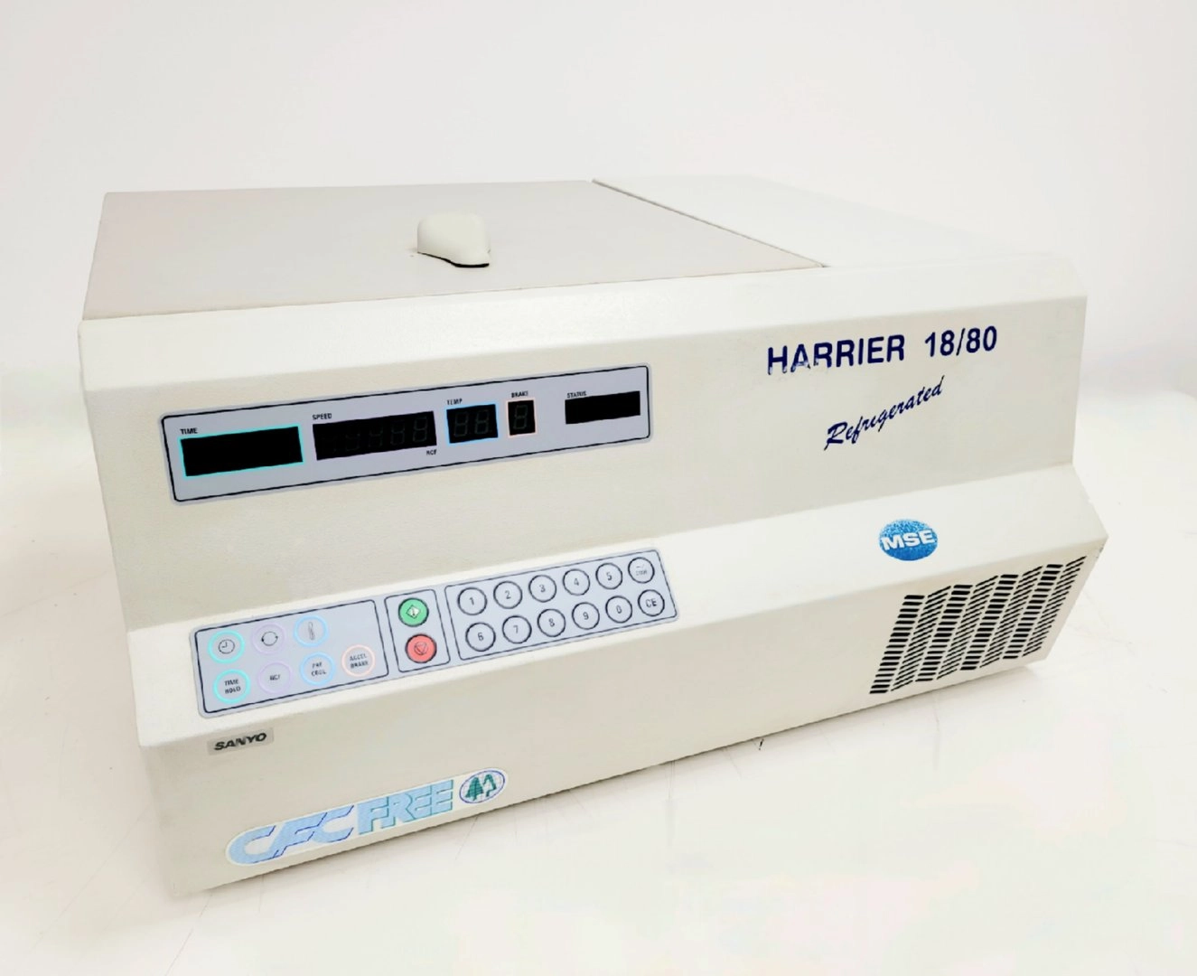 Sanyo MSE Harrier 18/80 Refrigerated Centrifuge with 6000rpm Rotor Lab