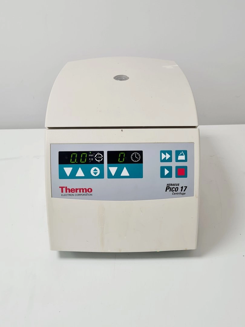 Thermo Heraeus Pico 17 Centrifuge &amp; 75003424 Fixed Angle Rotor Lab