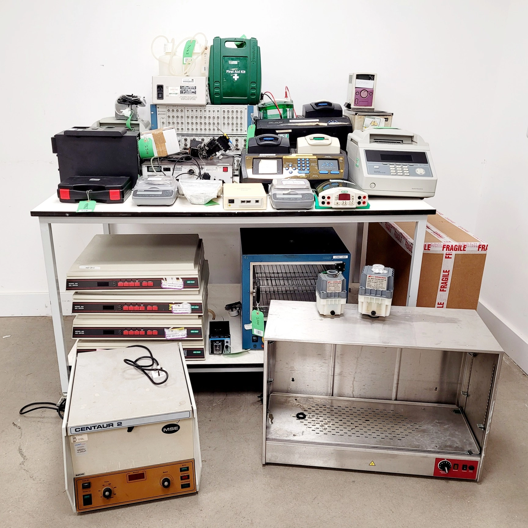 Mixed Job Lot of Laboratory Equipment - Inc Centrifuge, Gel Dryers, Lab