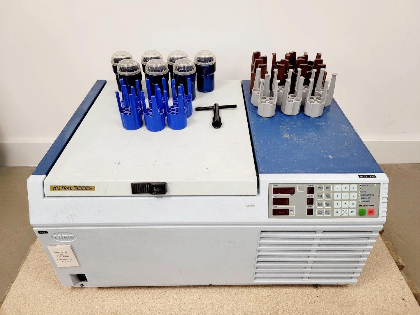 MSE Mistral 3000i Benchtop Centrifuge Lab Spares/Repairs