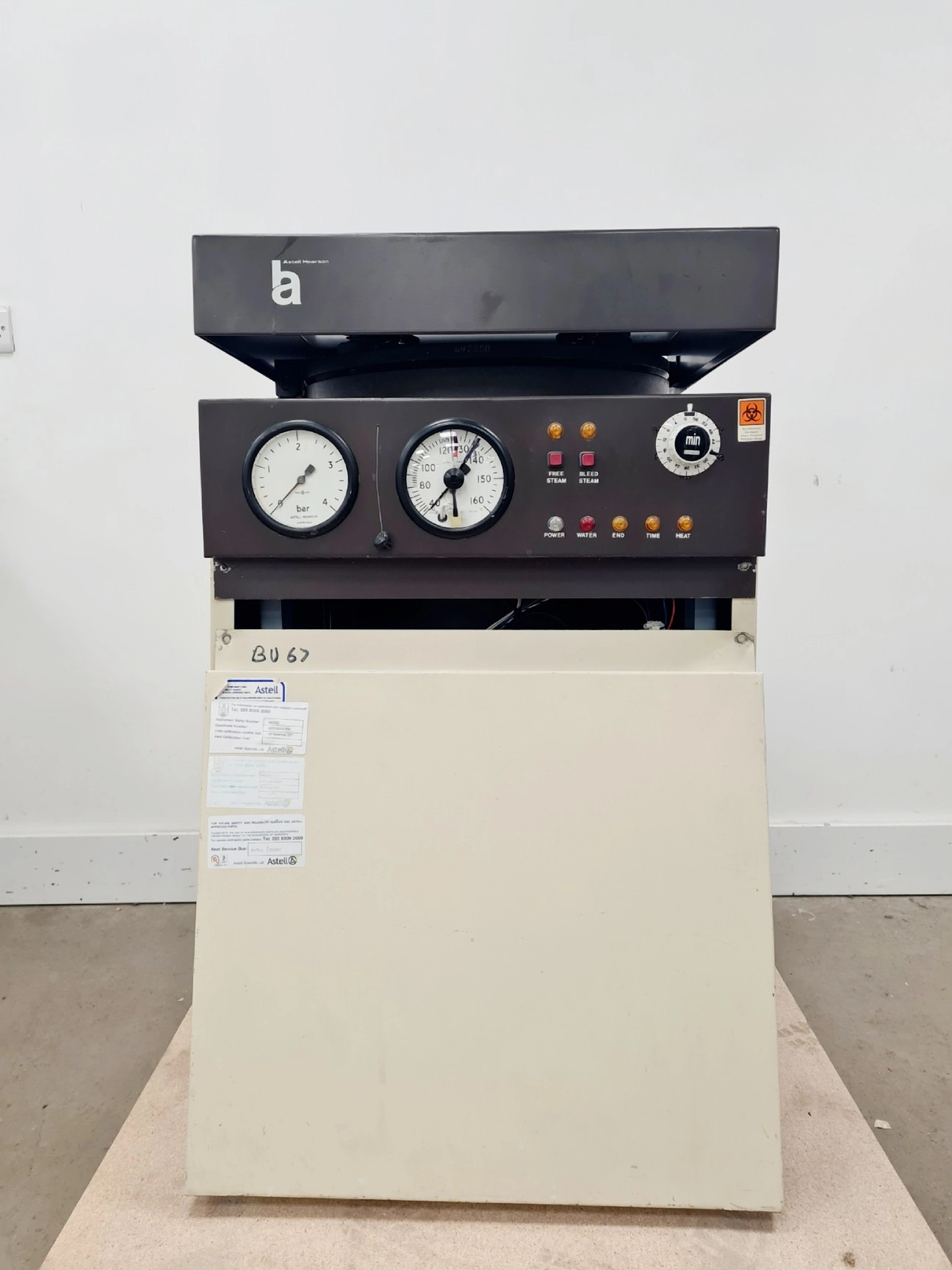 Astell Hearson MN2950 Autoclave Lab Spares/Repairs