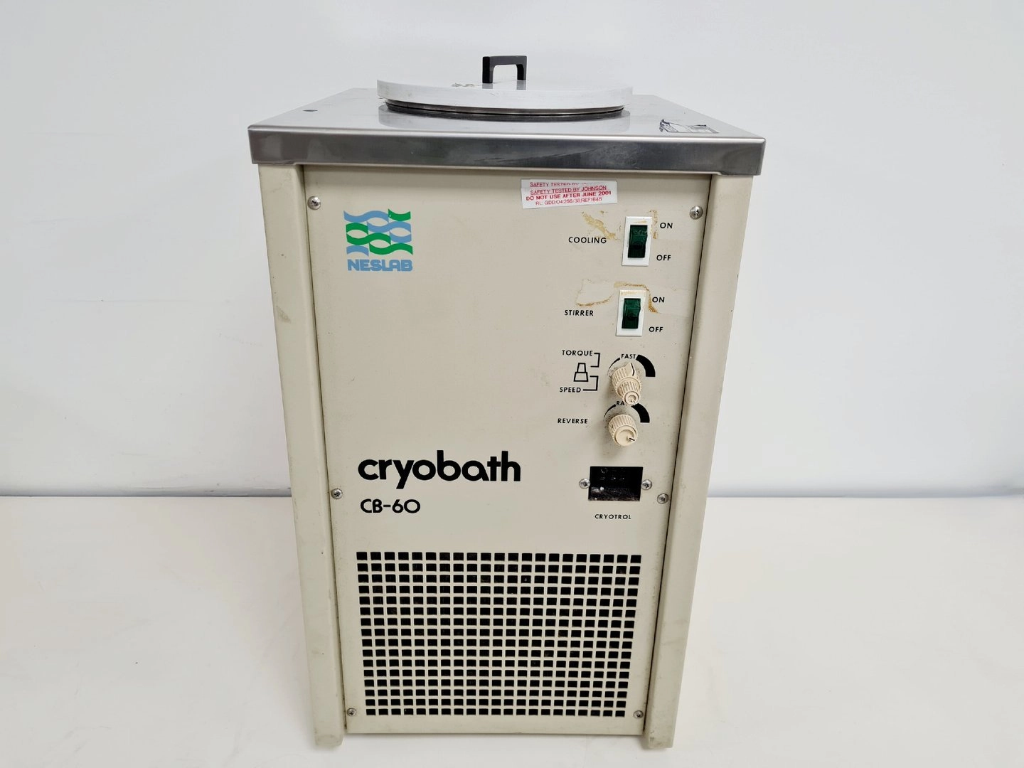 NesLab CryoBath CB-60 Refrigerated Water Bath Chiller Lab