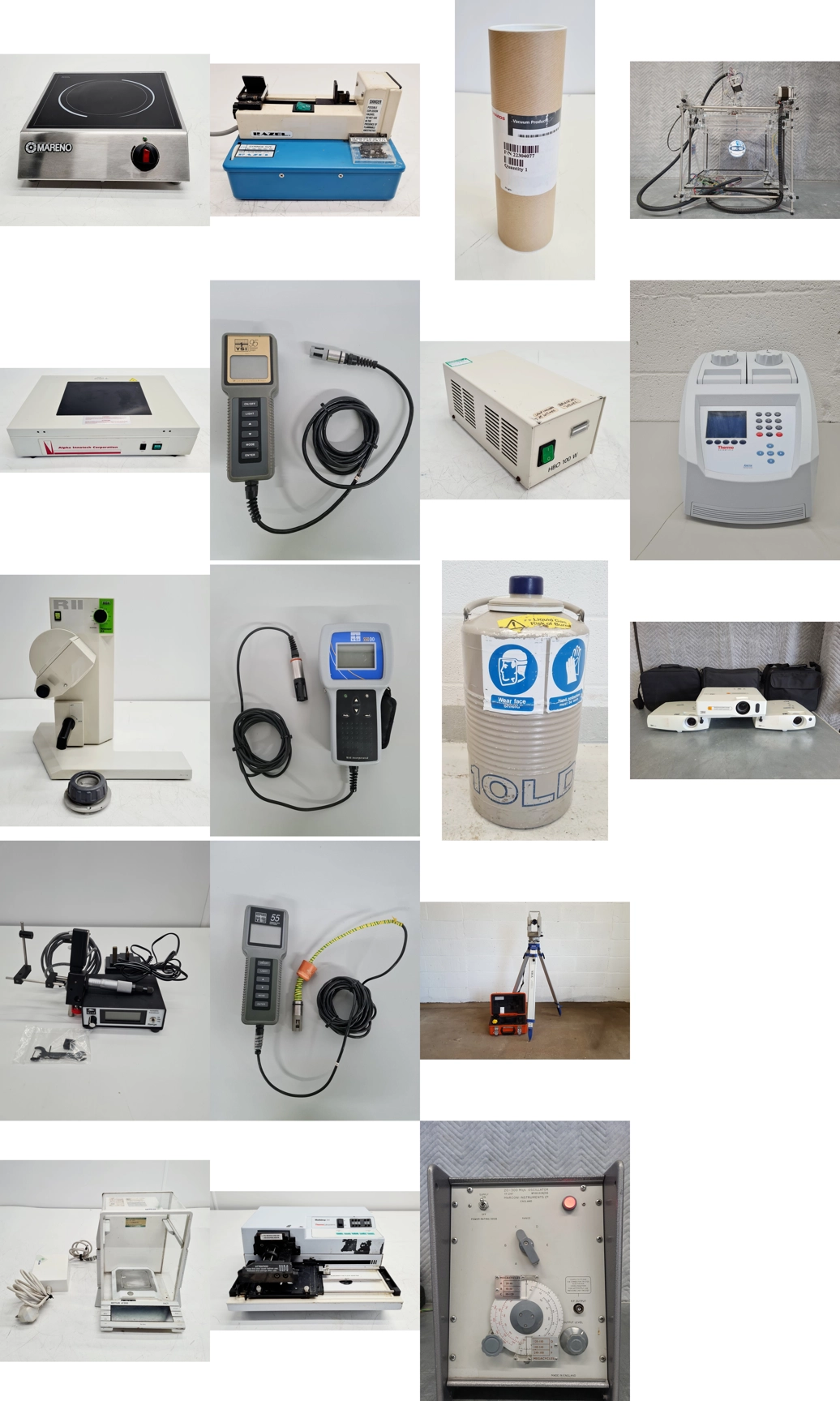 Pallet of Lab Equipment, Thermal Cycler, Oxygen Meter, Oscillator, Balance etc