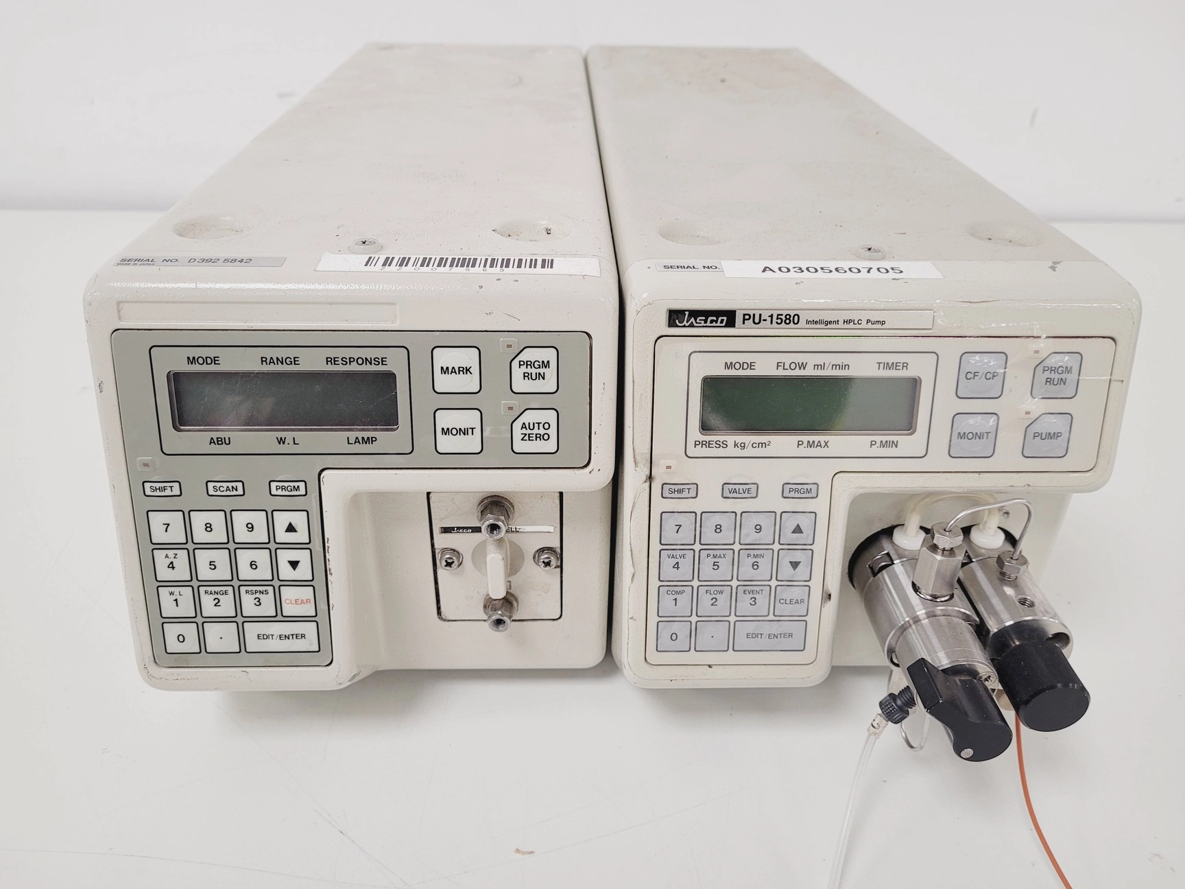 Jasco PU-1580 Intelligent HPLC Pump And TP Cell Unit Lab