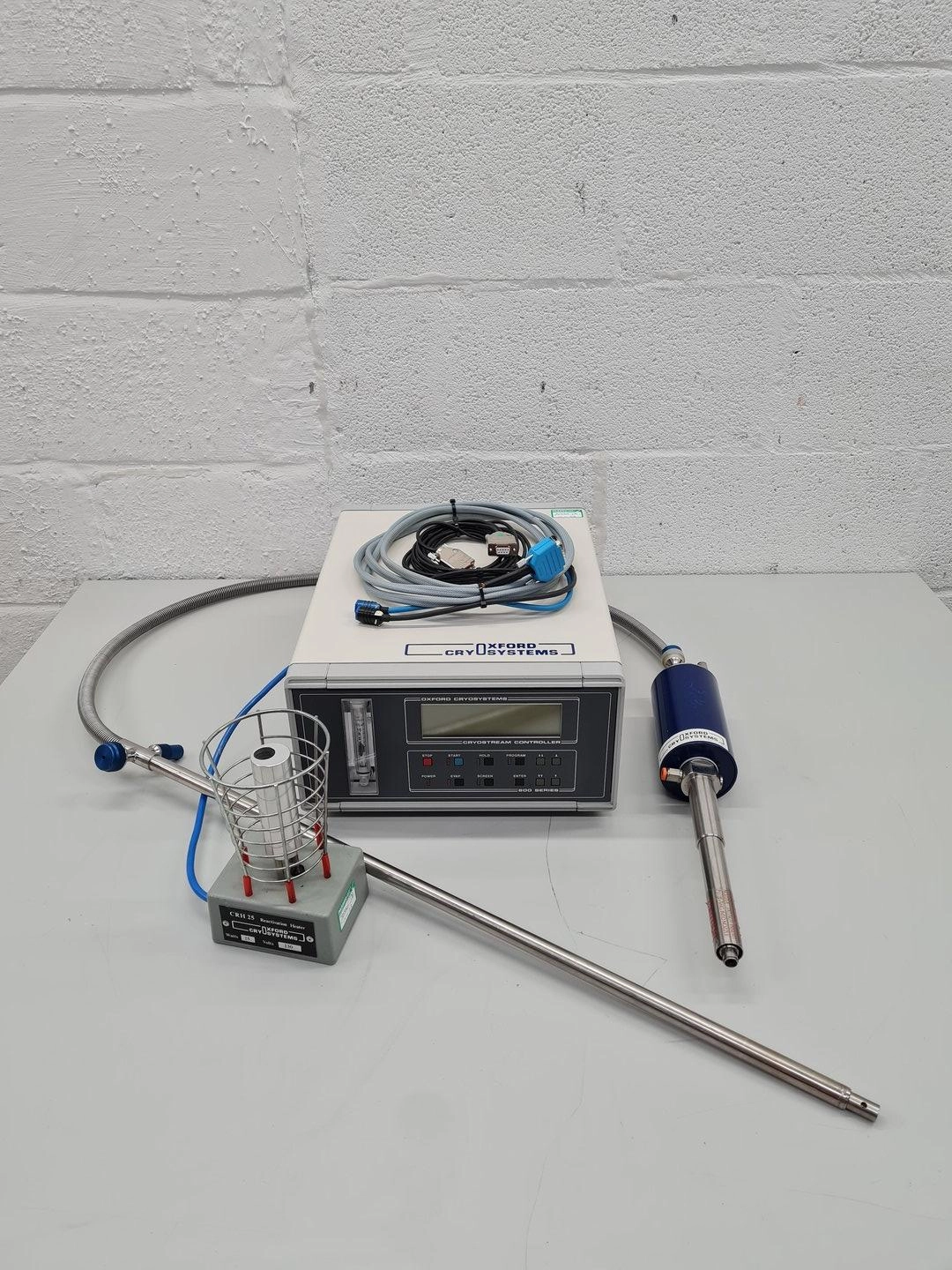 Oxford Cryosystems Cryostream 600, Cold Head &amp; Reactivation Heater Lab