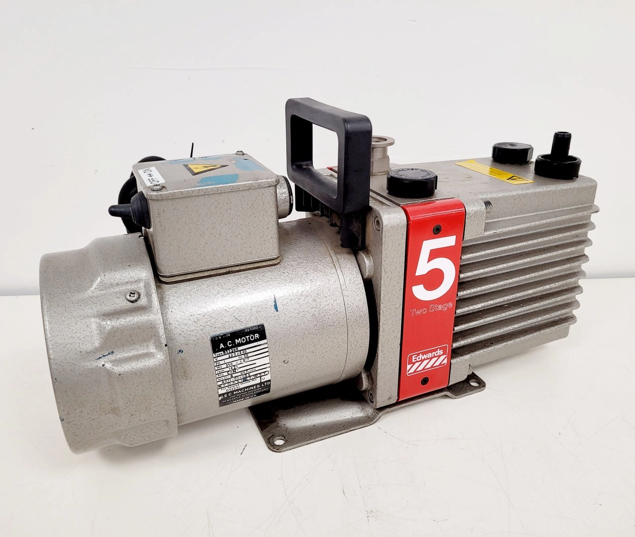 Edwards 5 E2M5 Two Stage Rotary Vane Vacuum Pump Lab