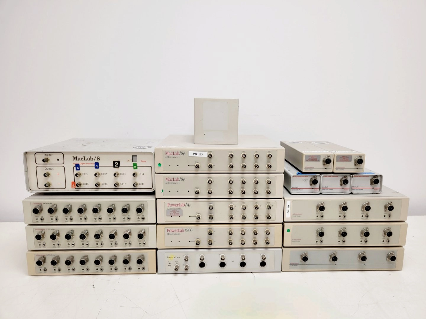 Lot of AD Instruments MacLab/PowerLab Power Amplifiers Lab