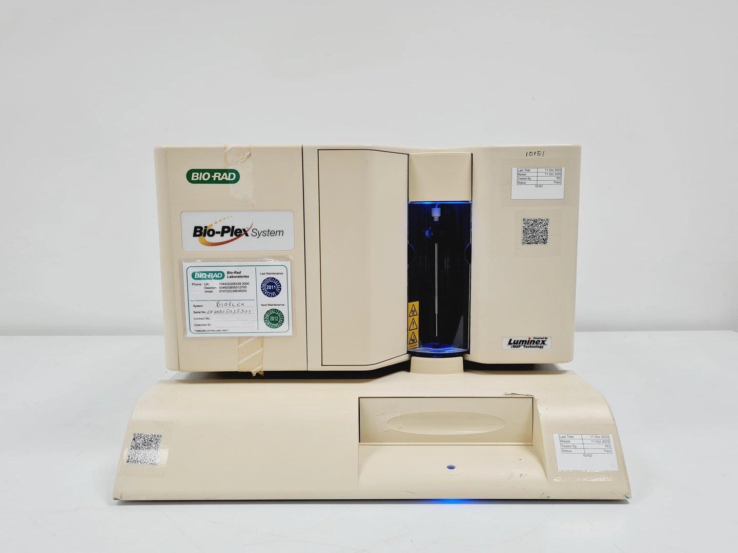 BIO-RAD Bio-Plex System, Luminex XYP &amp; Luminex 100 Multiplex Lab