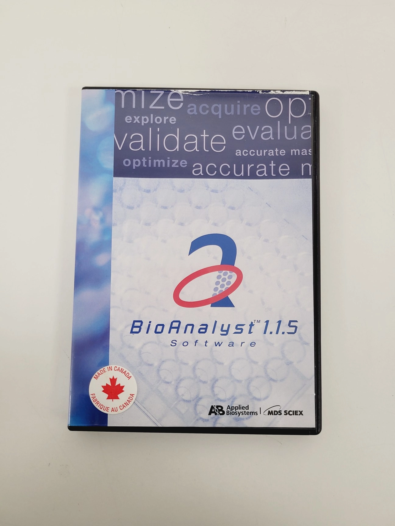 Applied Biosystems/MDS SCIEX  BioAnalyst&reg; 1.1.5 Software Lab