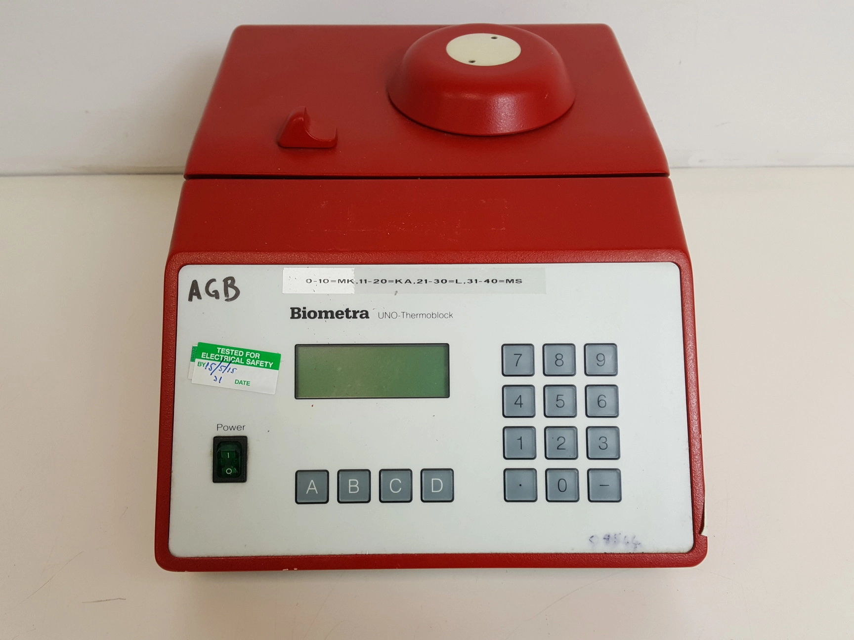 Biometra UNO II Thermoblock Thermal Cycler w/ 48 Block for 0.2ml Tubes Lab