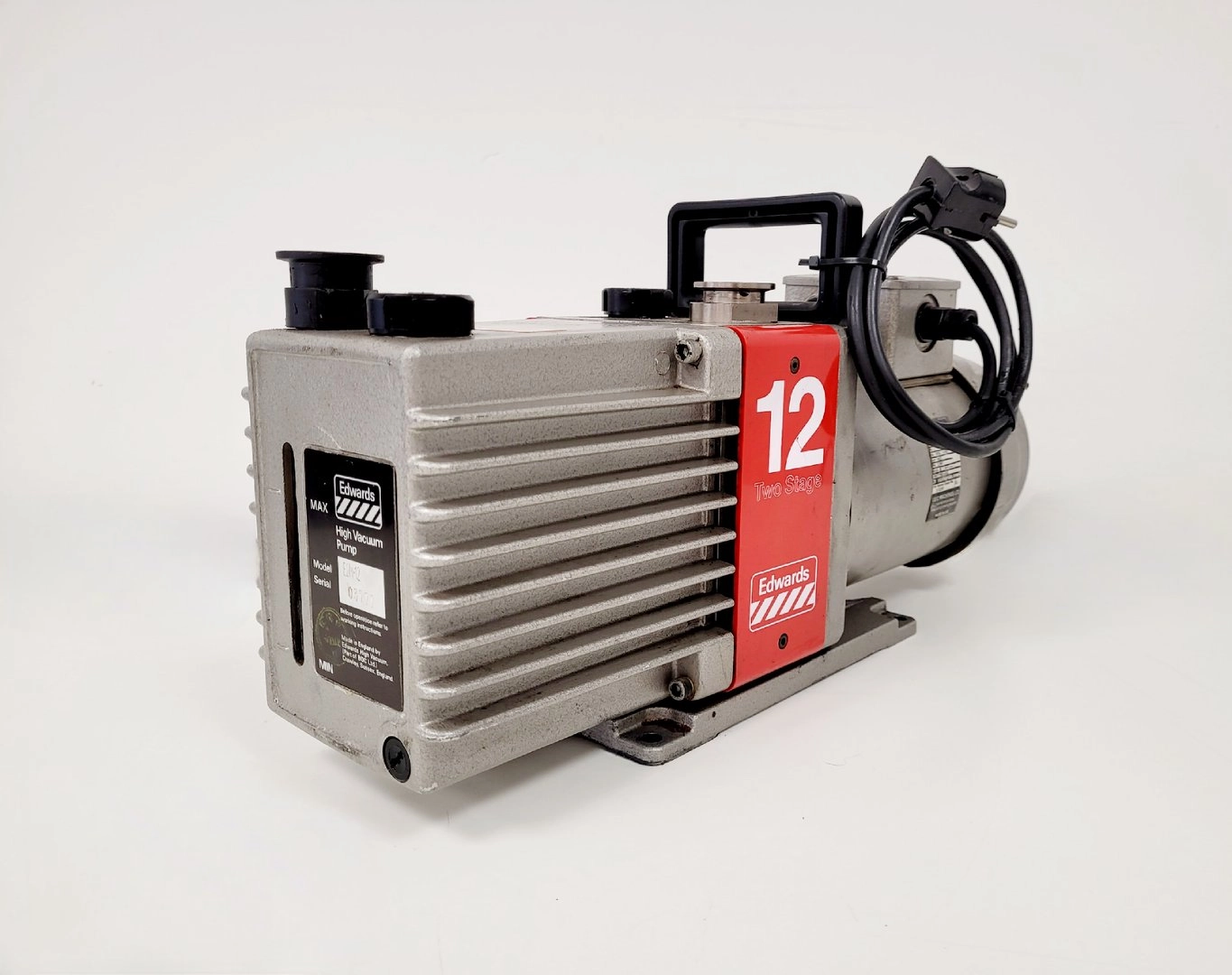 Edwards 12 Two Stage E2M-12 Rotary Vane Pump