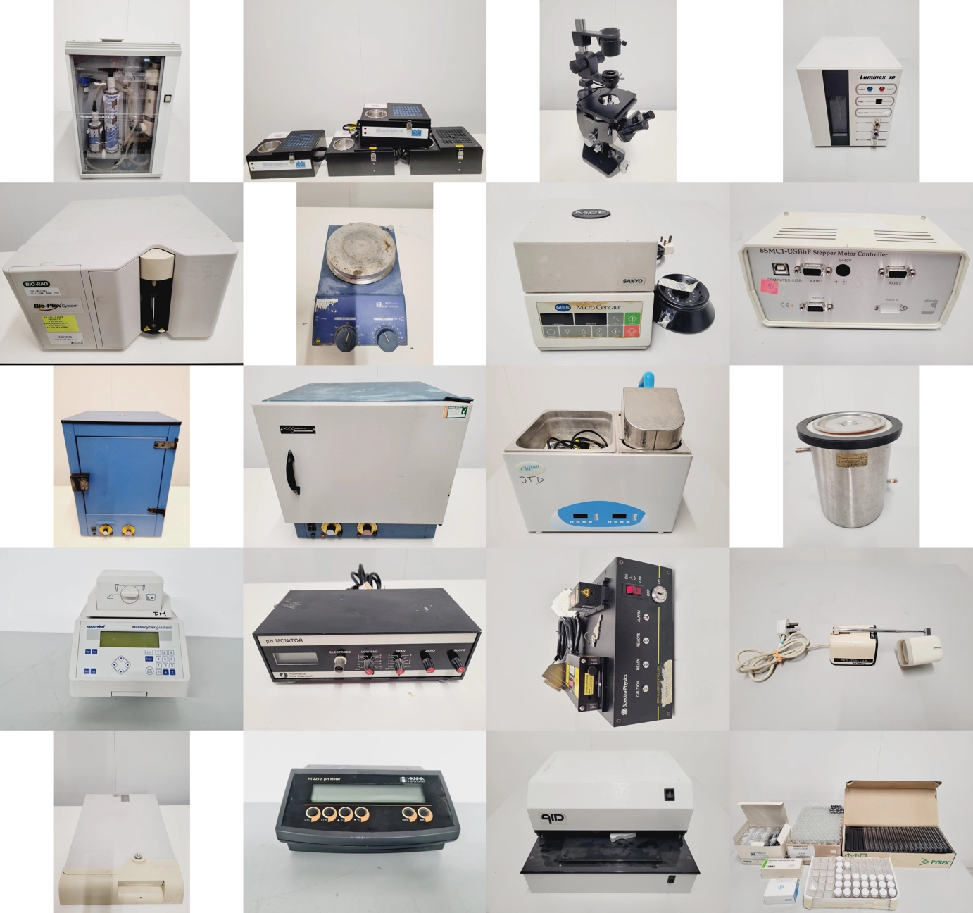 Mixed Job Lot of Laboratory Equipment - Sanyo, Luminex, Clifton, IKA, Bio-Rad