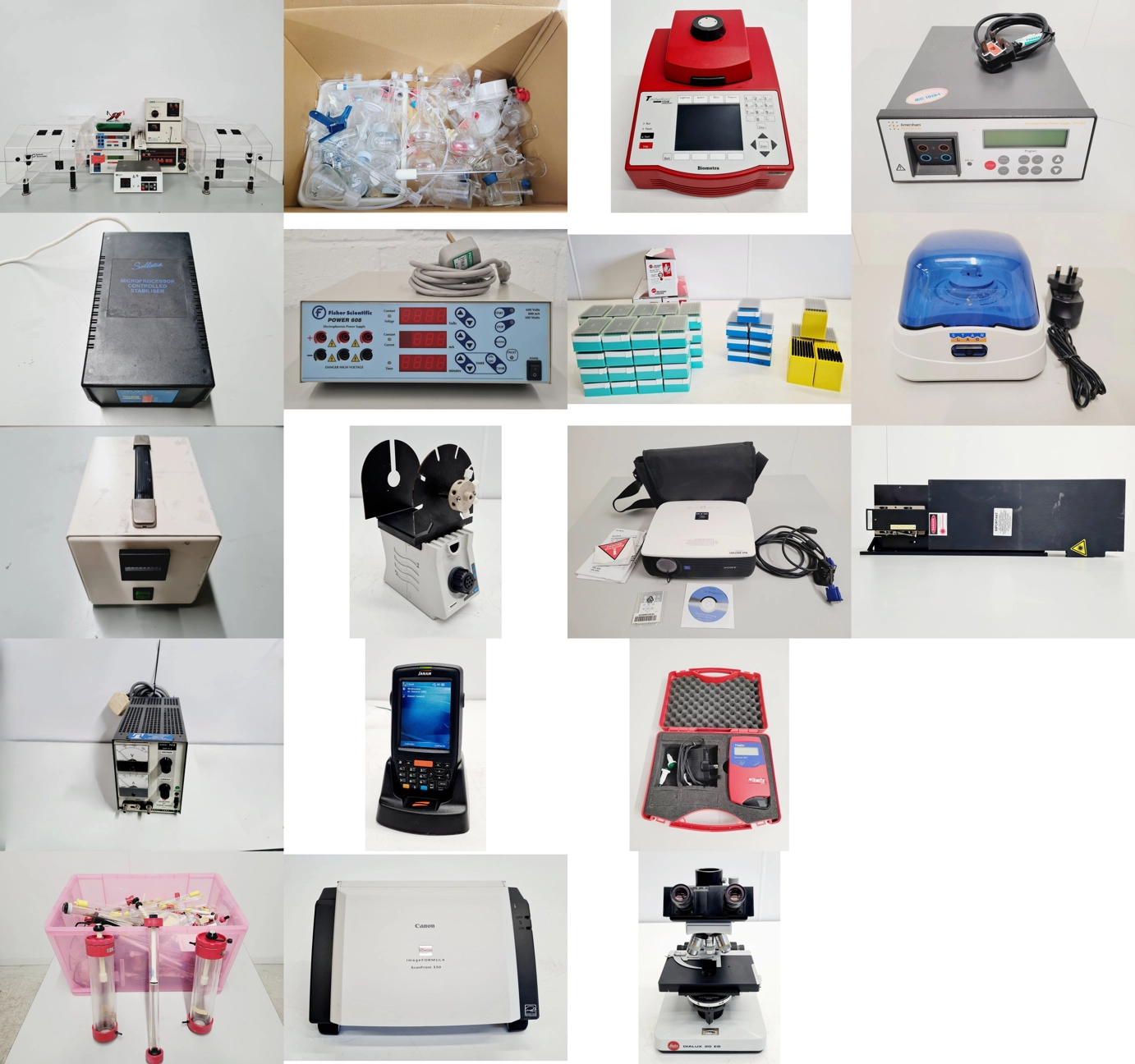 Mixed Job Lot of Laboratory Equipment - Bio-Rad, Zeiss, Kikusui, Biometra, Canon