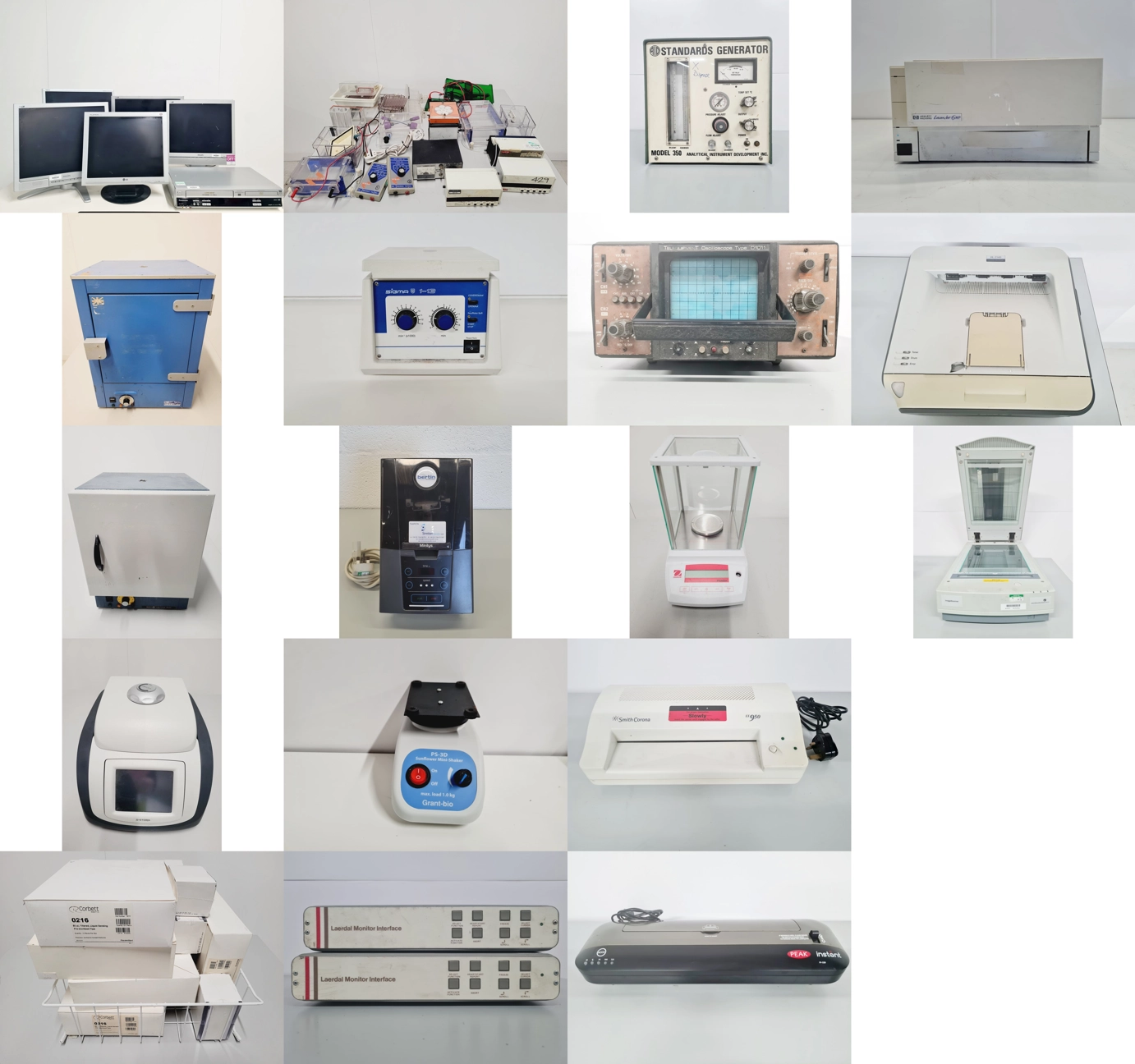 Mixed Job Lot of Laboratory Equipment - Pioneer, Sigma, G-Storm, Peak, Bio-Rad