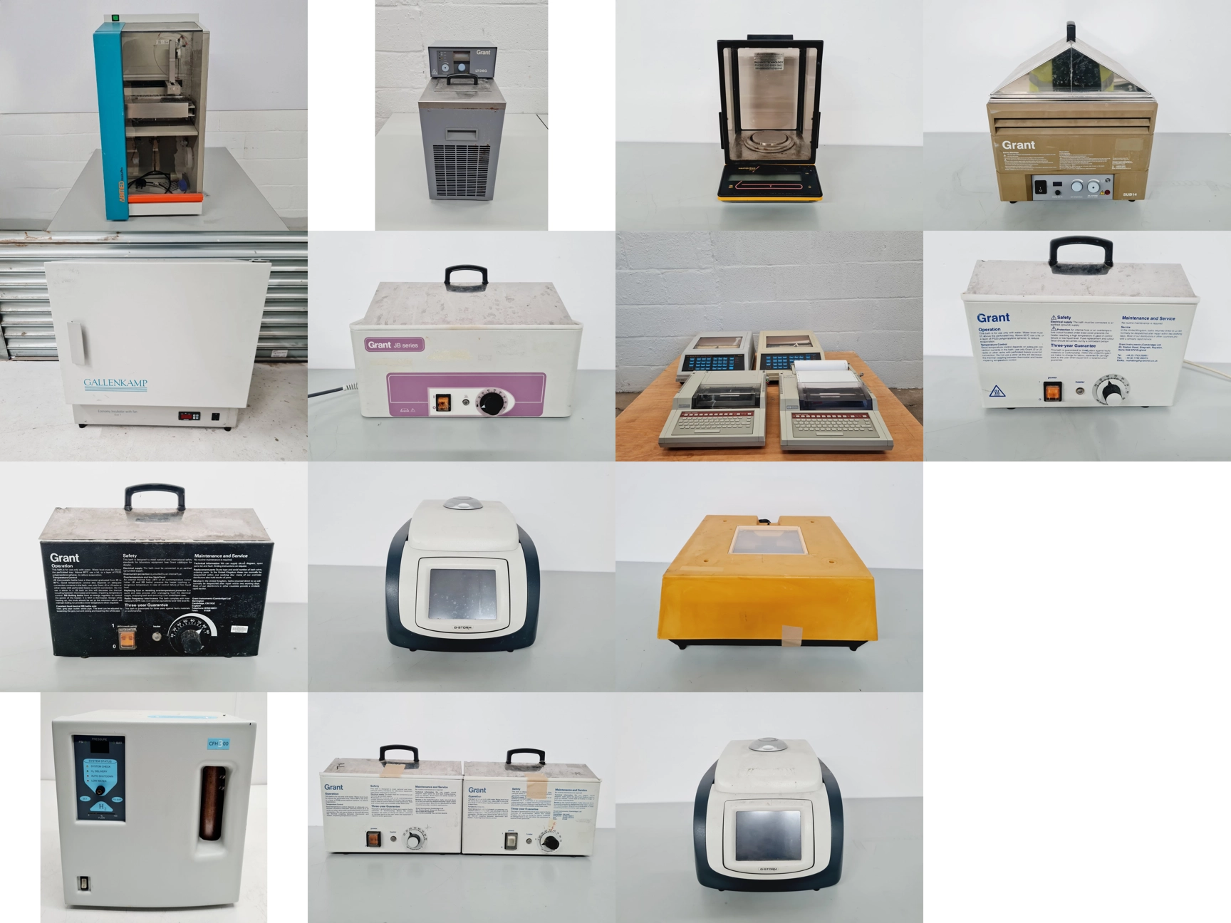 Mixed Job Lot of Laboratory Equipment - Grant, G-Storm, PEAK , Sartorius Lab