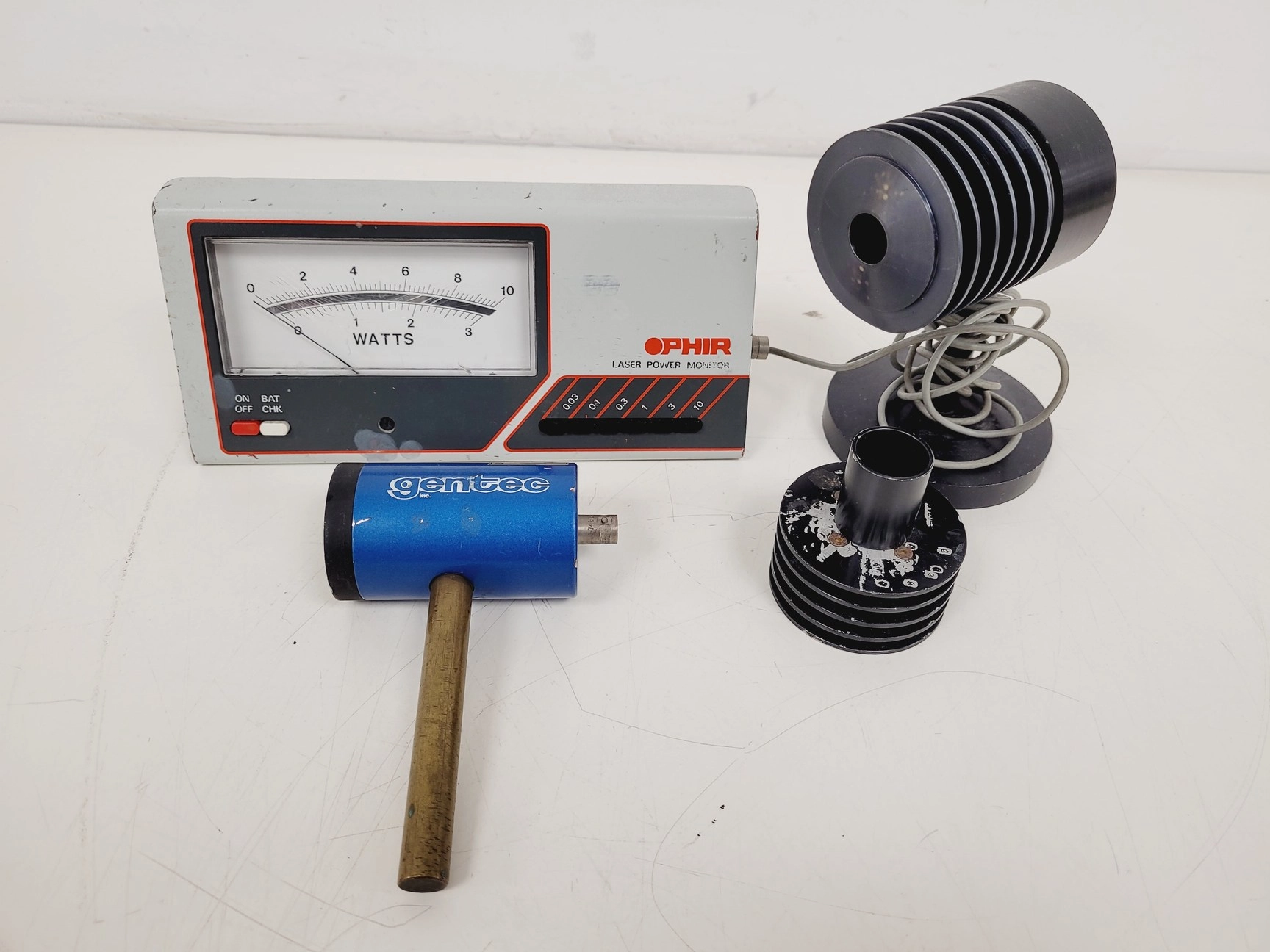 Ophir Laser Power Monitor with Gentee Joulemeter ED-200 Lab