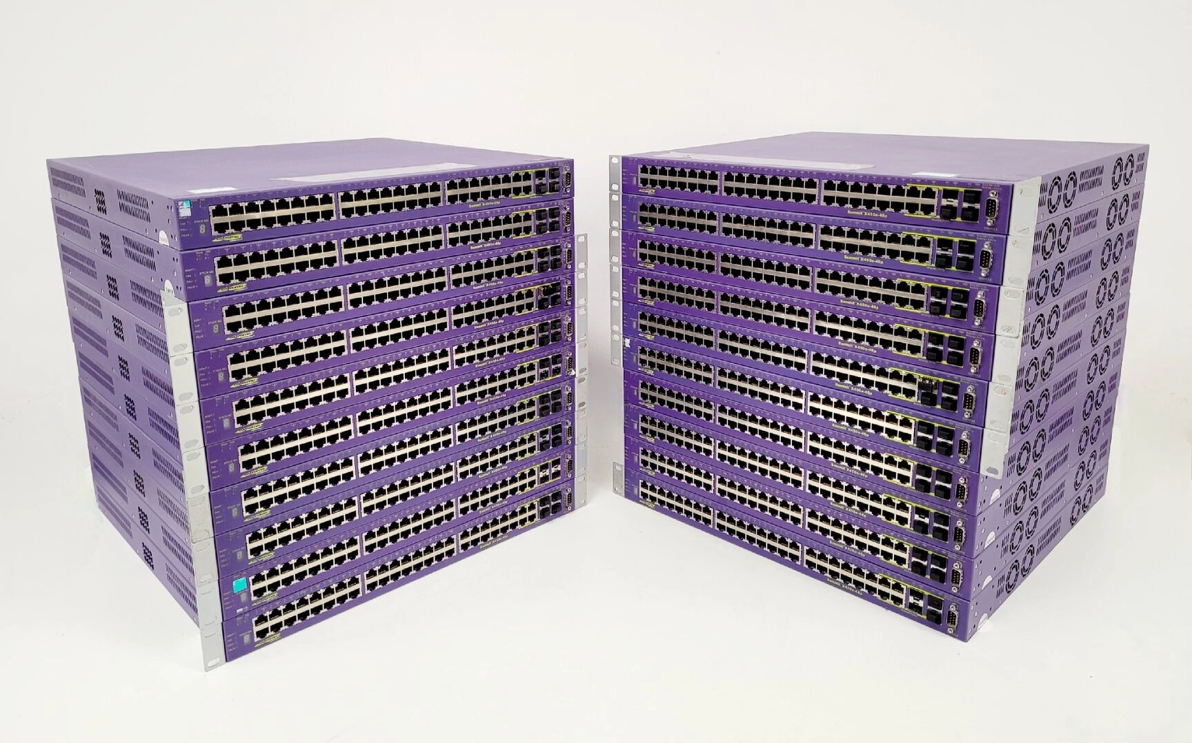 16 x Extreme Network Summit X450e-48p Network Switches 48 Slot Model 16148