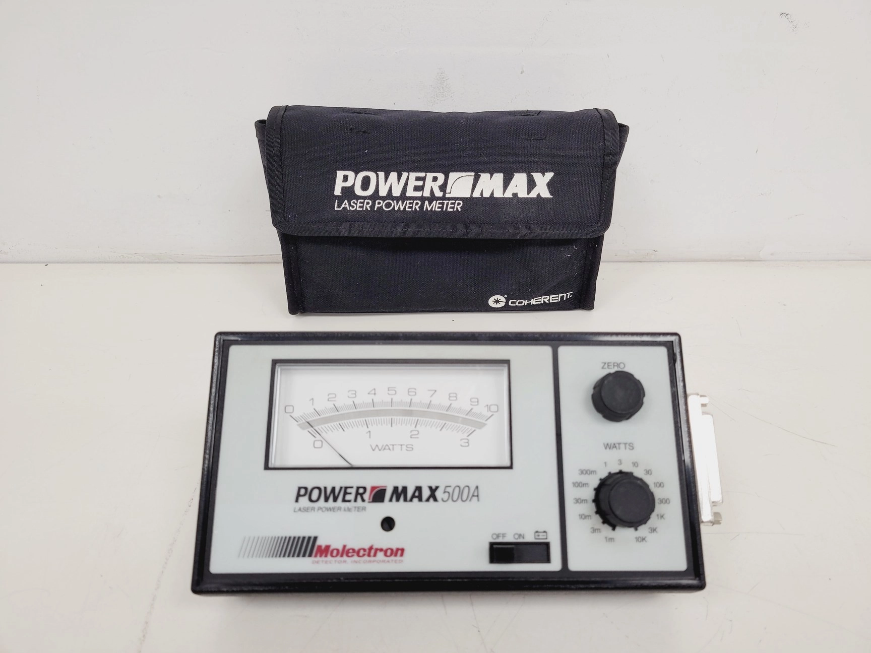 Molectron Powermax Model PM500A-2 Laser Power Meter  Lab