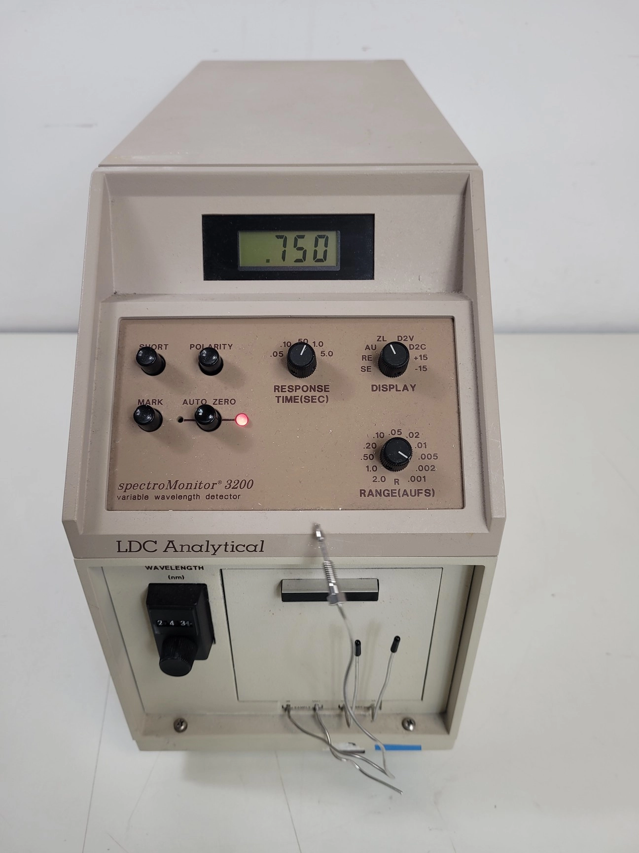 LDC Analytical Variable Wavelength Detector  Spectro Monitor 3200 Lab