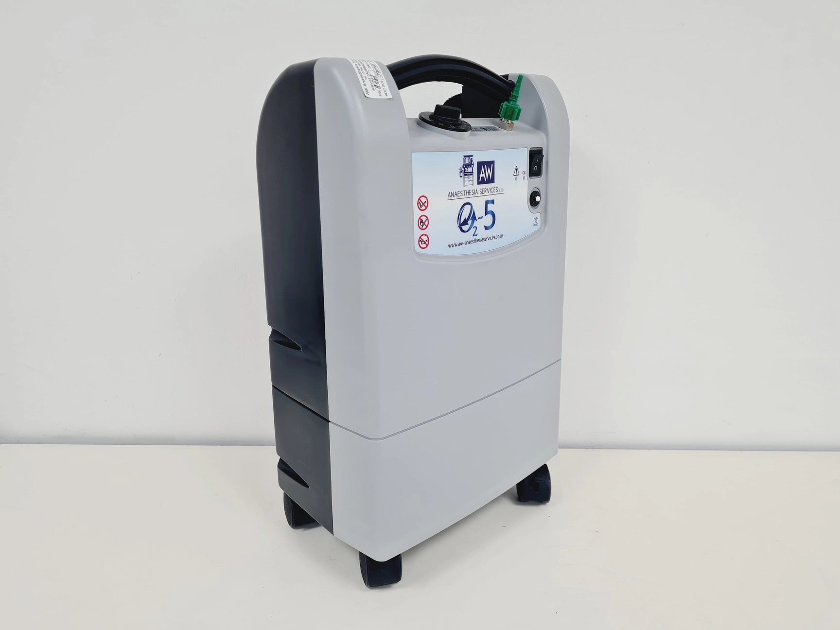 AW Anaesthesia Services Ltd O2-5 Oxygen Concentrators  PRO 5 MODEL 725 OCSI  Lab