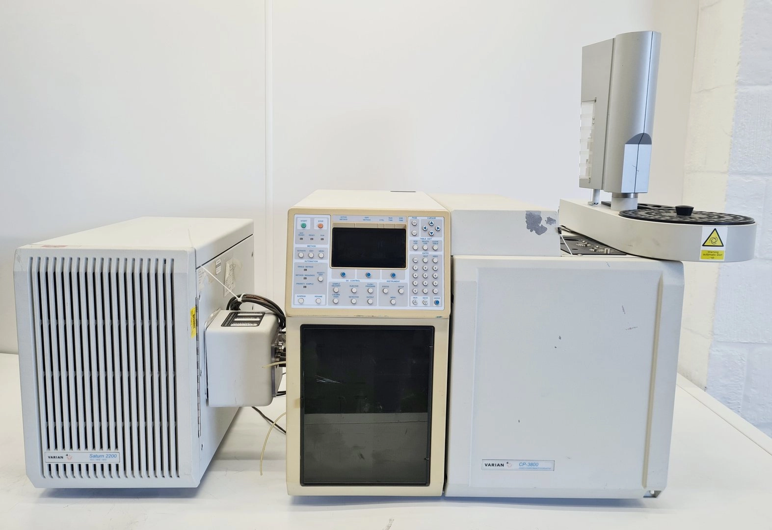 Varian CP-3800 &amp; Saturn 2200 Gas Chromatography Mass Spectrometry (GC-MS)