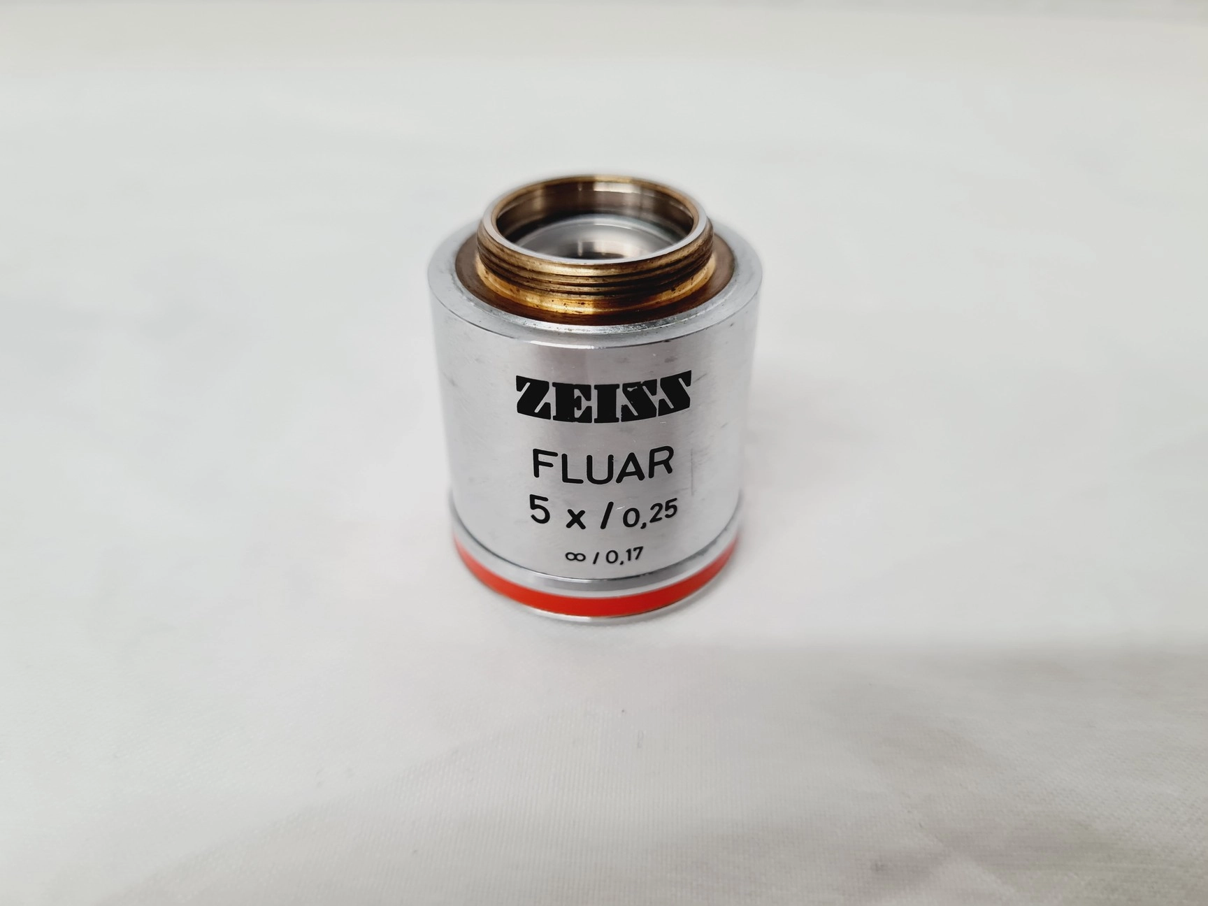 Zeiss FLUAR - 5x/0.25 &infin;/ 0.17 Microscope Objective Lab