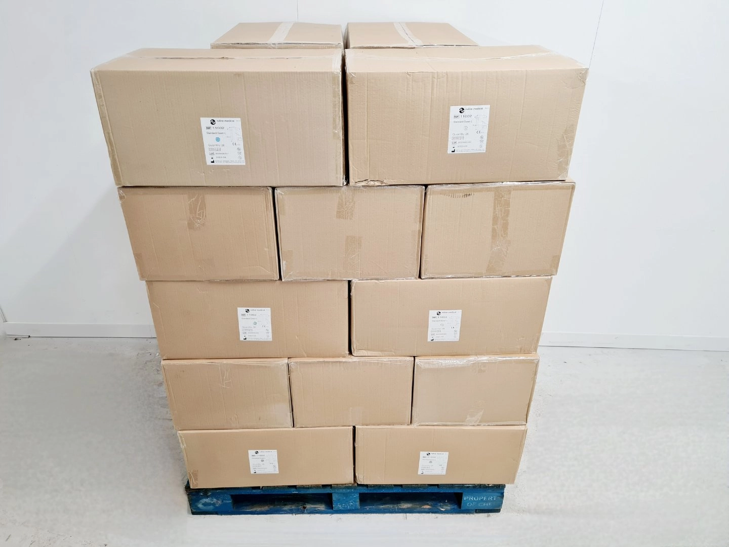 Nuline Medical Standard Gown L 672 Units (24 Boxes)